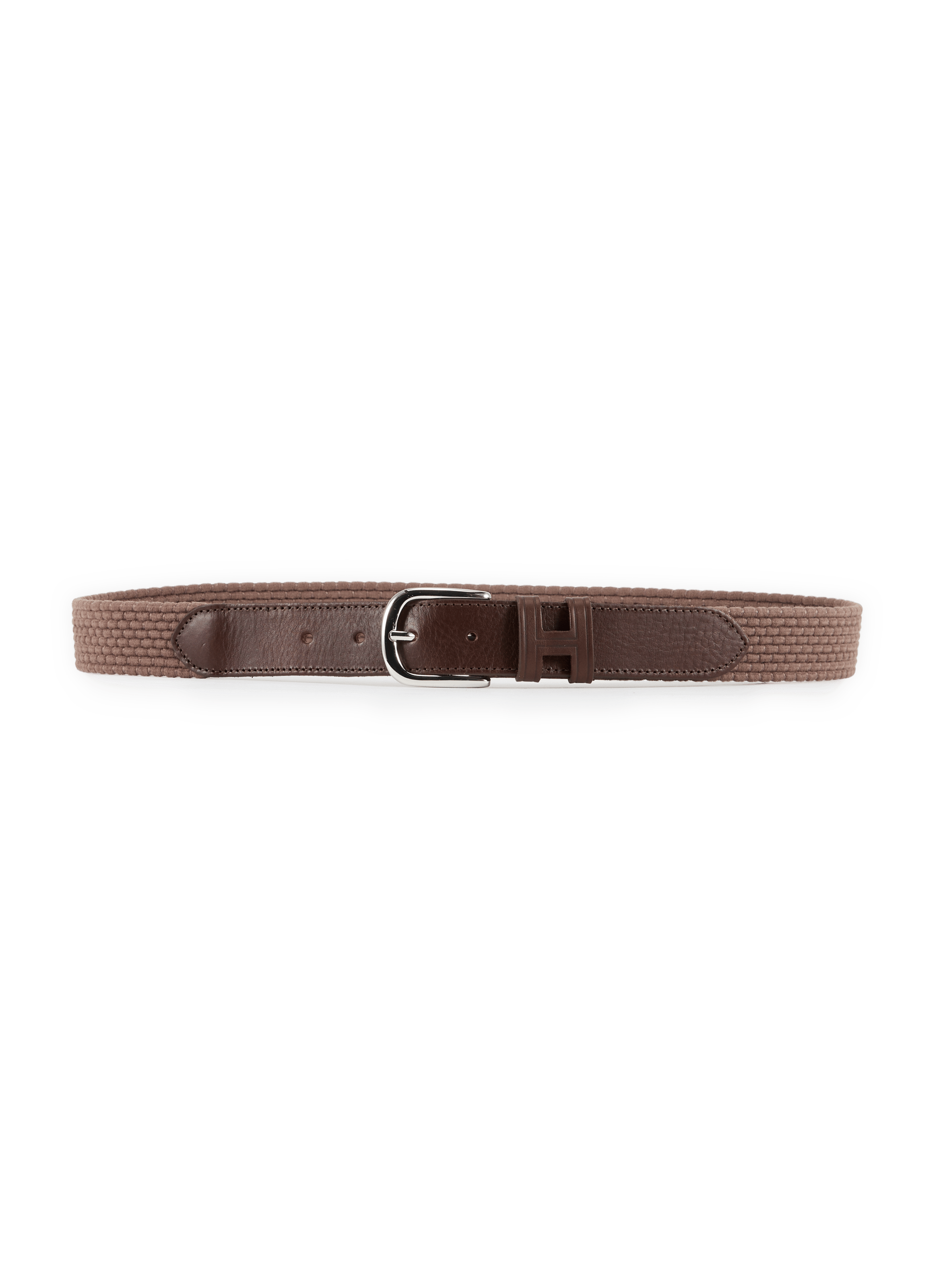 Ceinture tressée HACKETT Beige