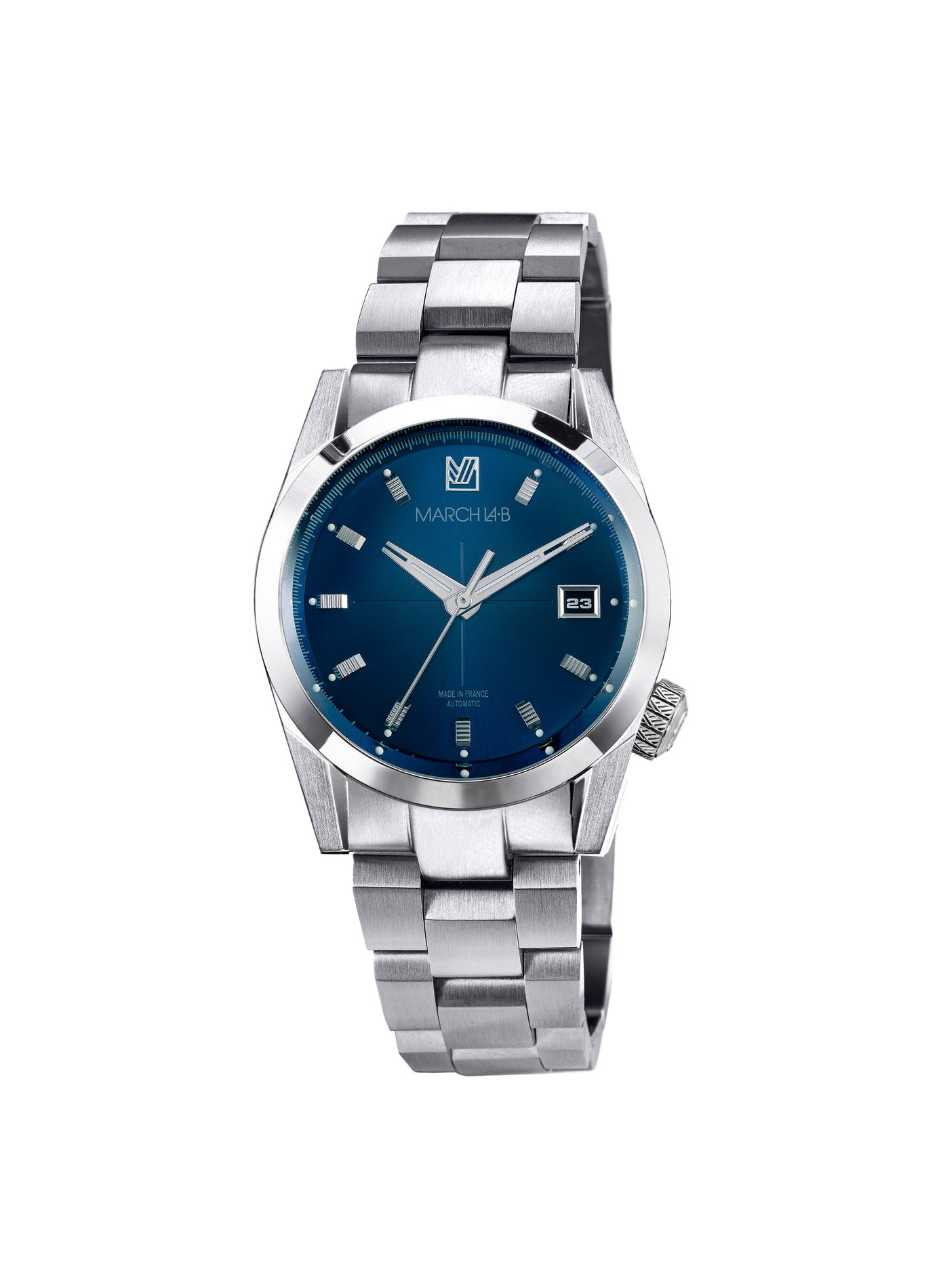 Orologio automatico AM89 in acciaio inossidabile MARCH LA.B Blu