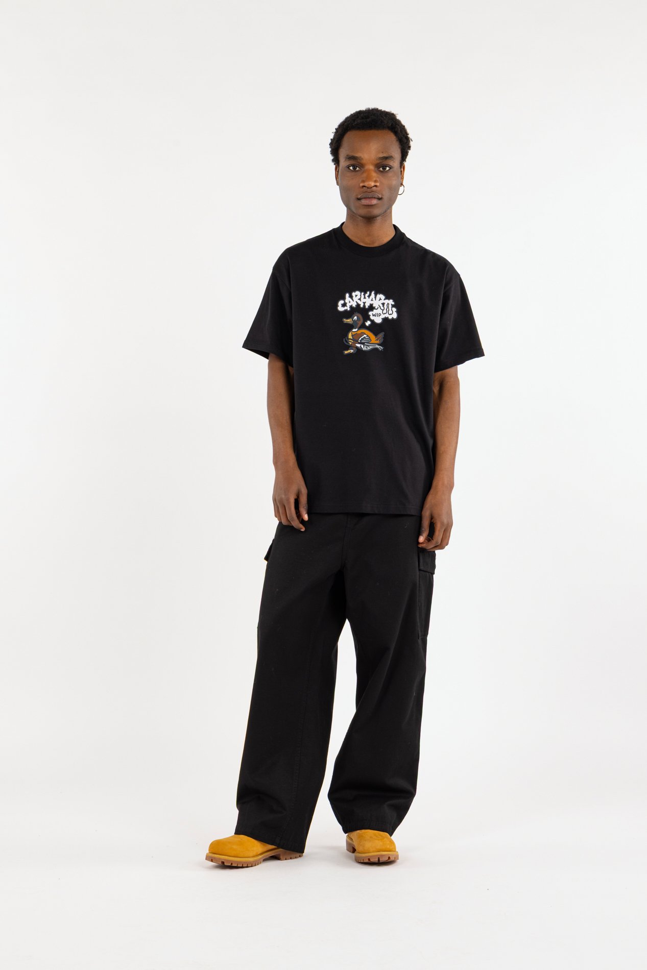 T-shirt s/s duck duck t-shirt CARHARTT WIP Noir