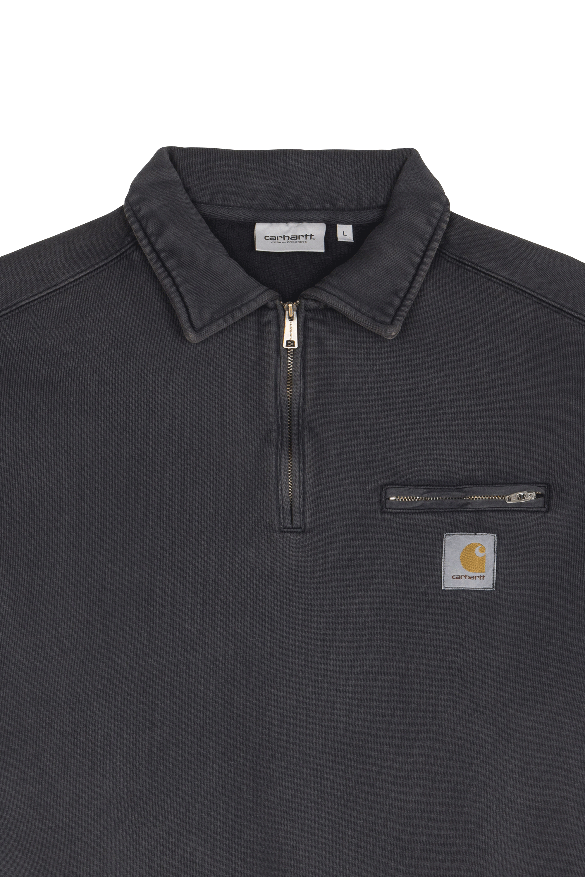 Sweat zippé half zip detroit sweat CARHARTT WIP Noir