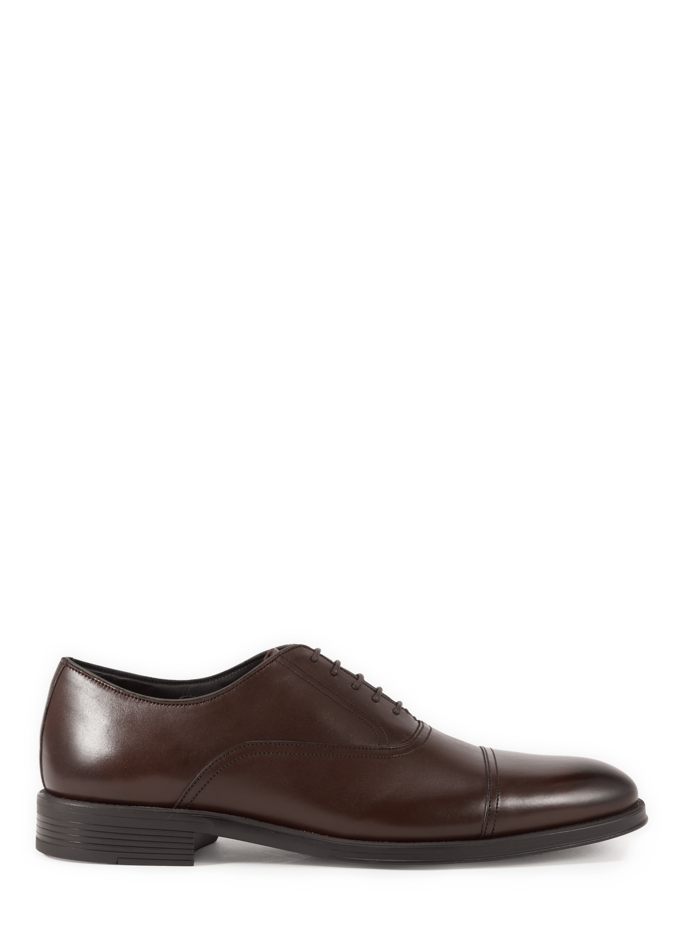 Calfskin leather lace-up loafers PAUL SMITH Brown