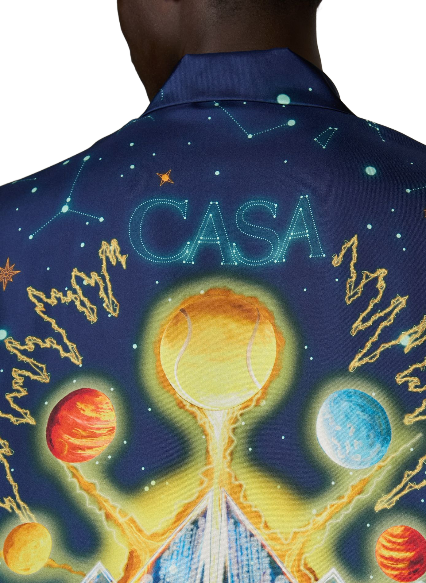 Astrology silk pattern shirt CASABLANCA PARIS Multicolour