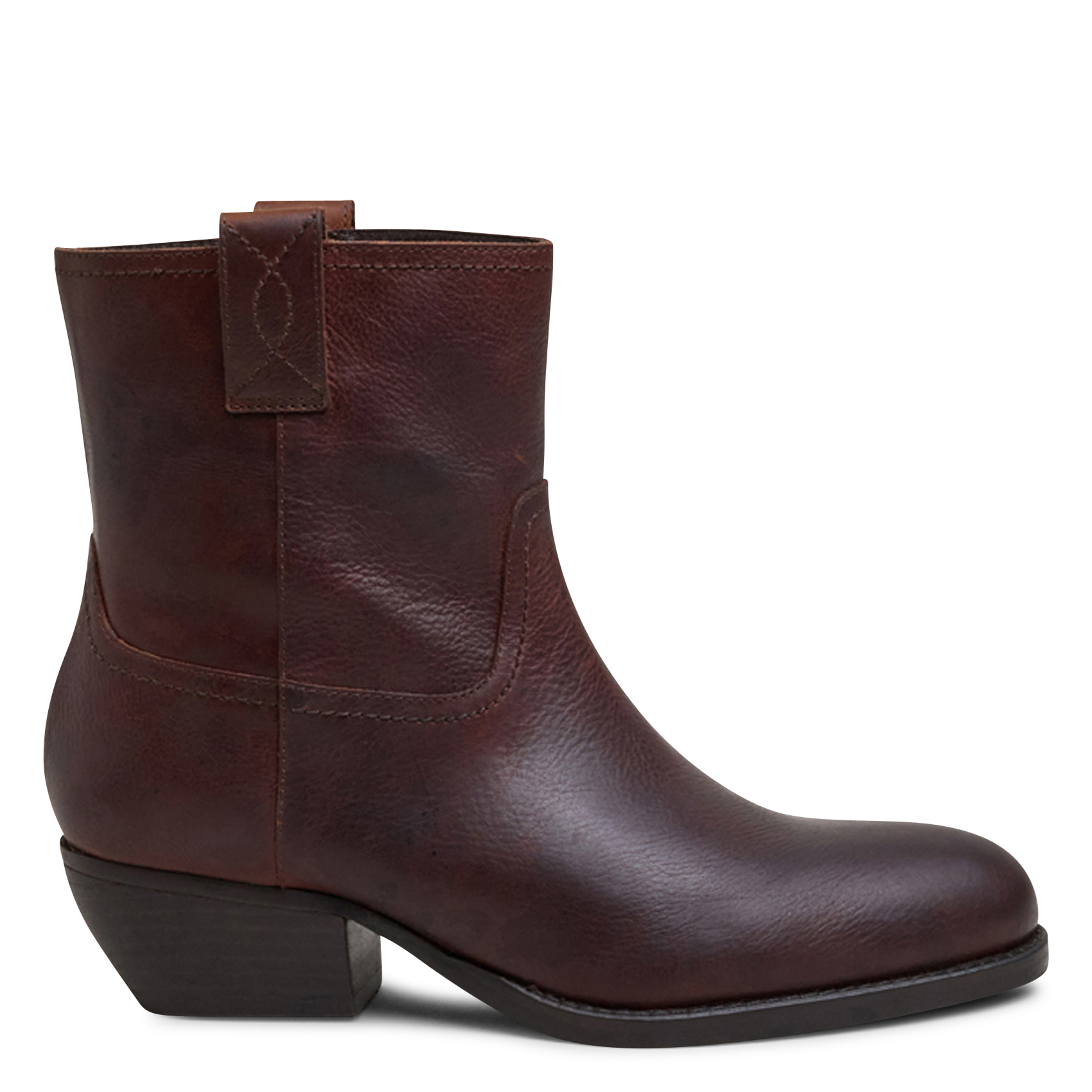 Bottines en cuir terra JONAK Marron