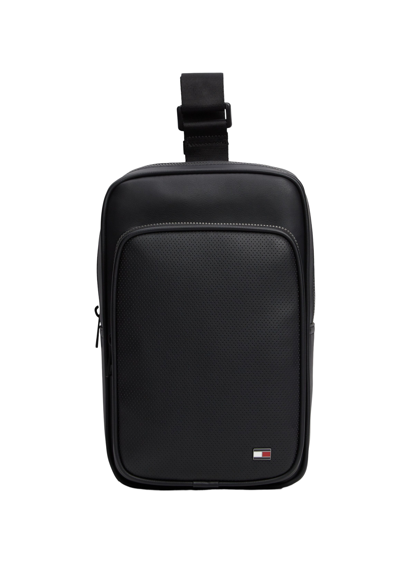 Plain adjustable zip bag TOMMY HILFIGER Black