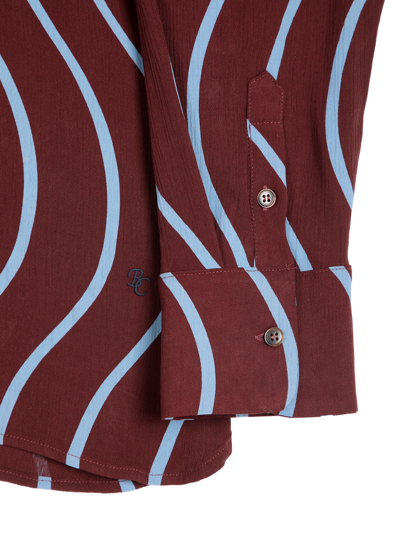 Printed fluid straight shirt BOBO CHOSES Red