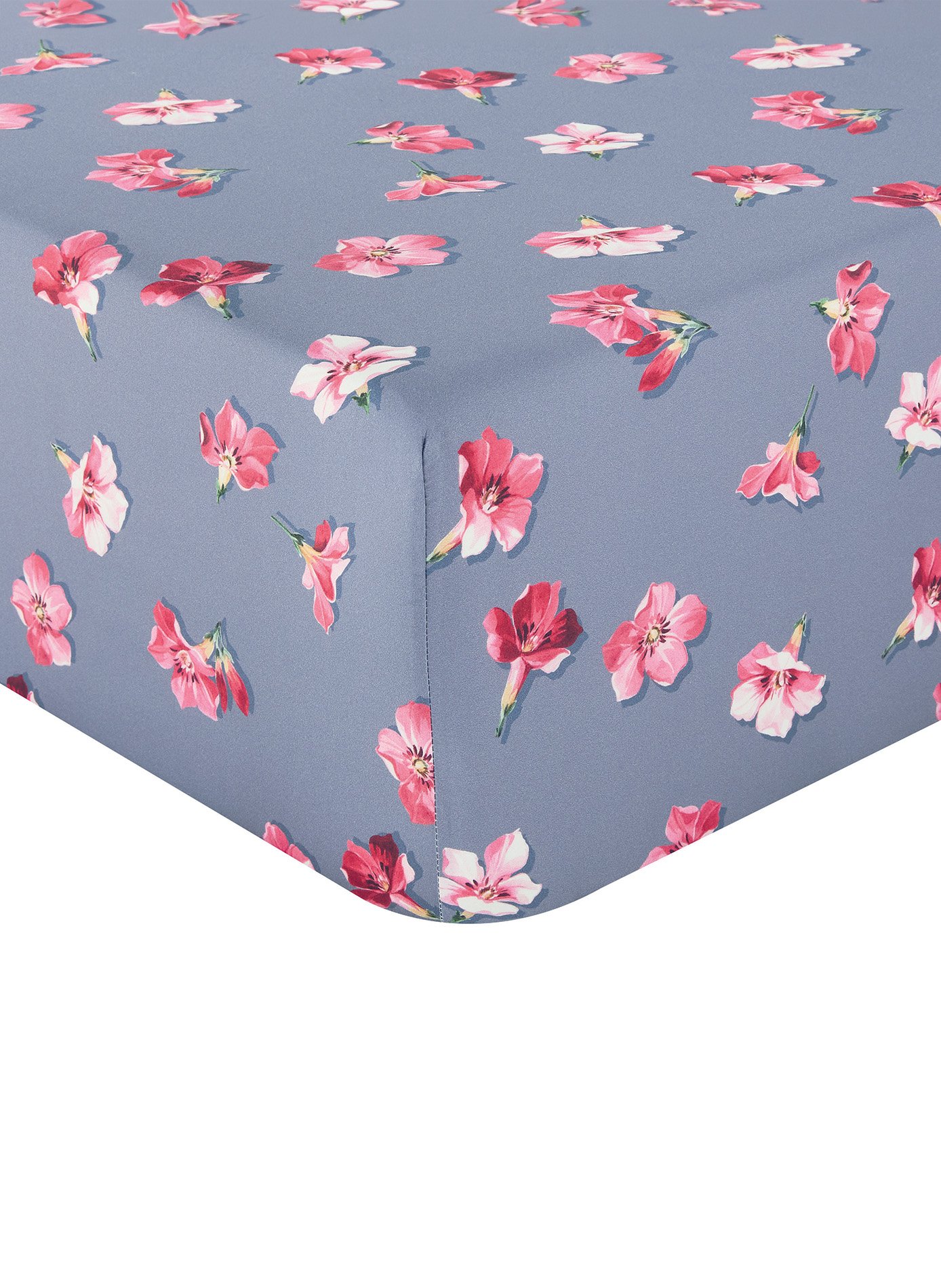 Drap housse eugénie ANNE DE SOLENE Violet