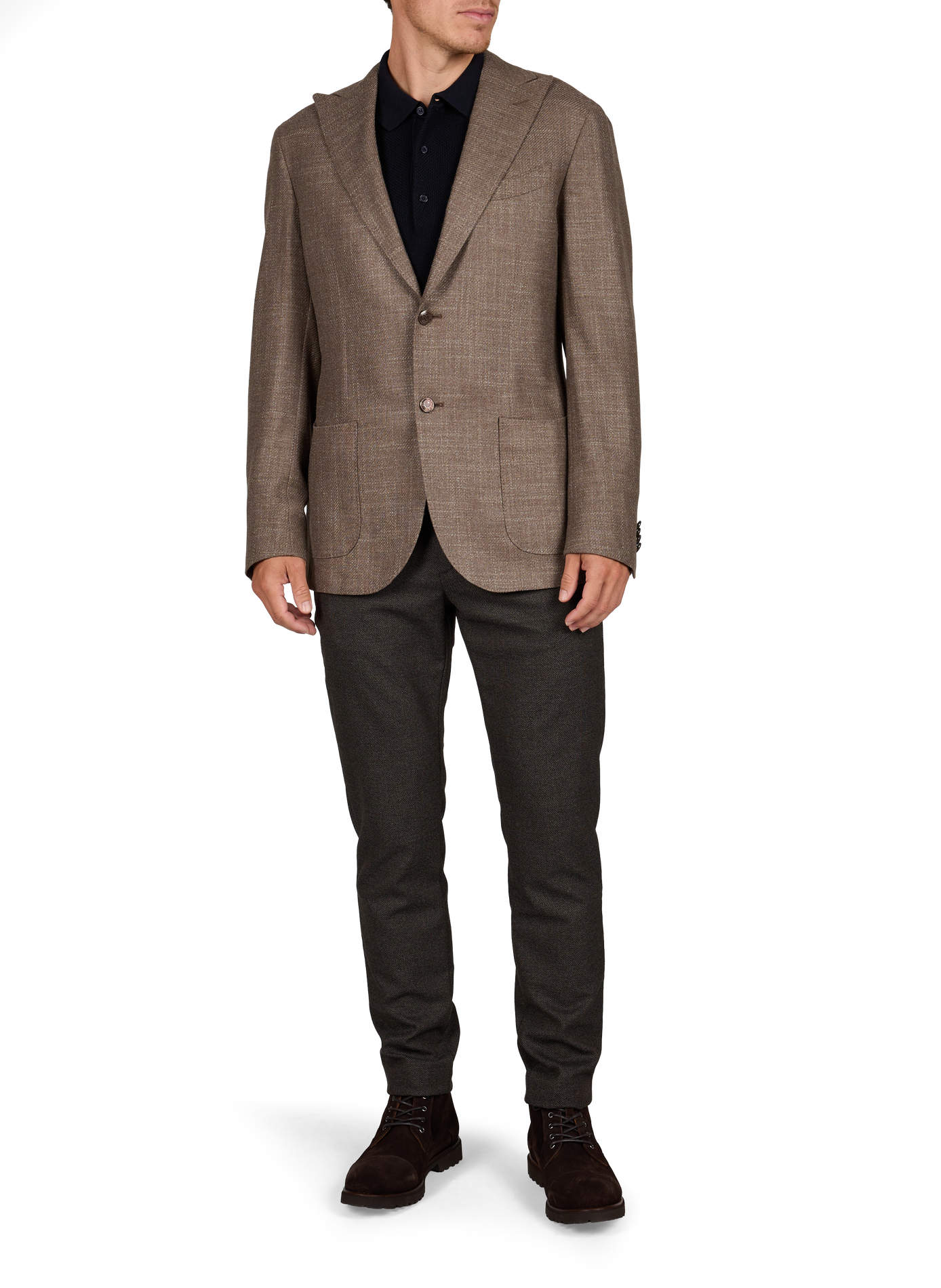 Blazer aus Wollmischung CORNELIANI Braun