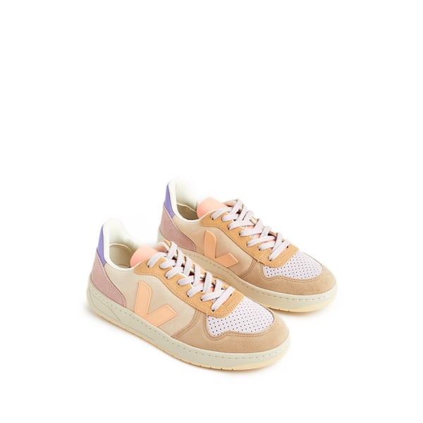 Baskets V-10 en cuir