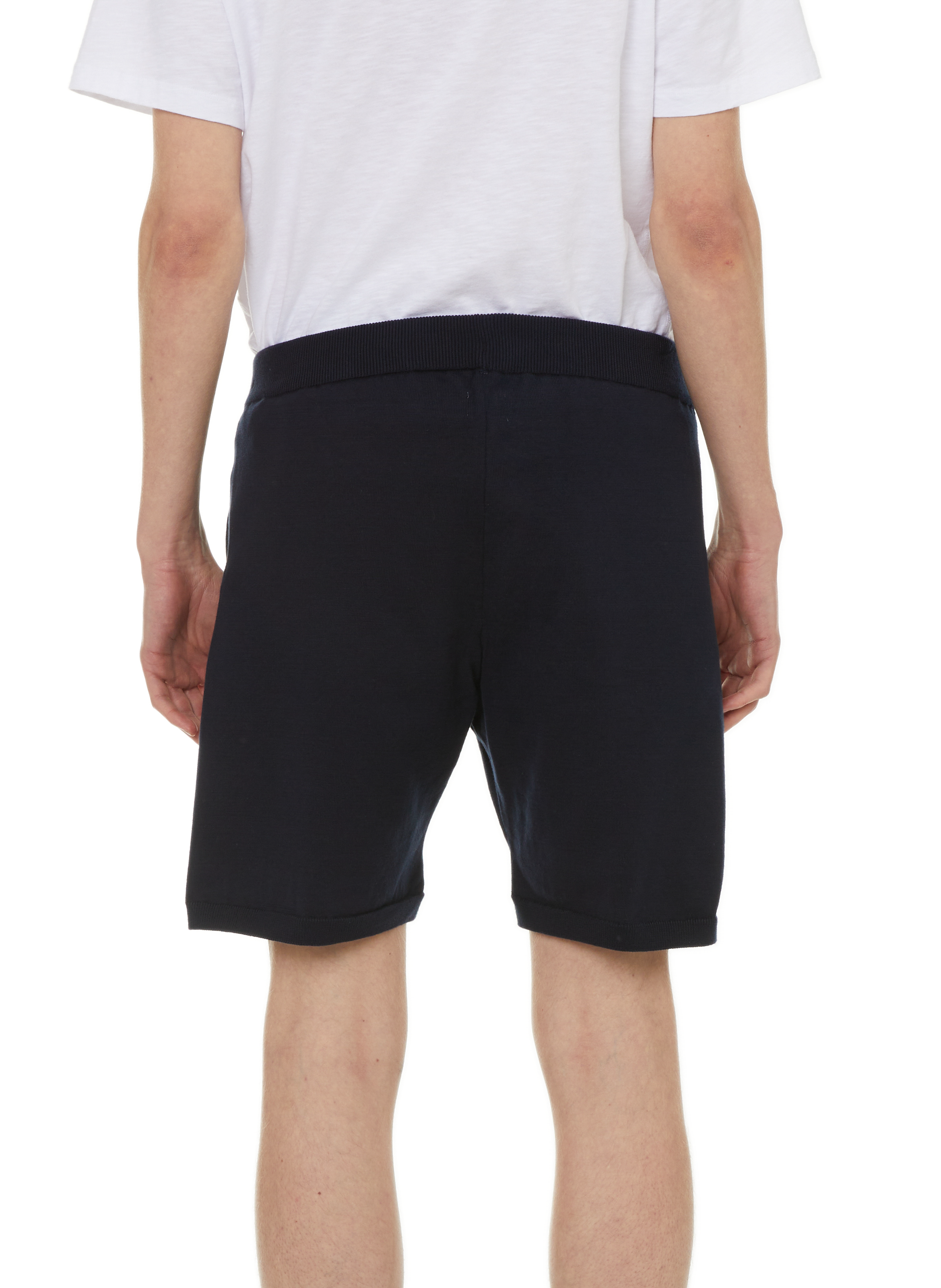 Short en coton AU PRINTEMPS PARIS Bleu