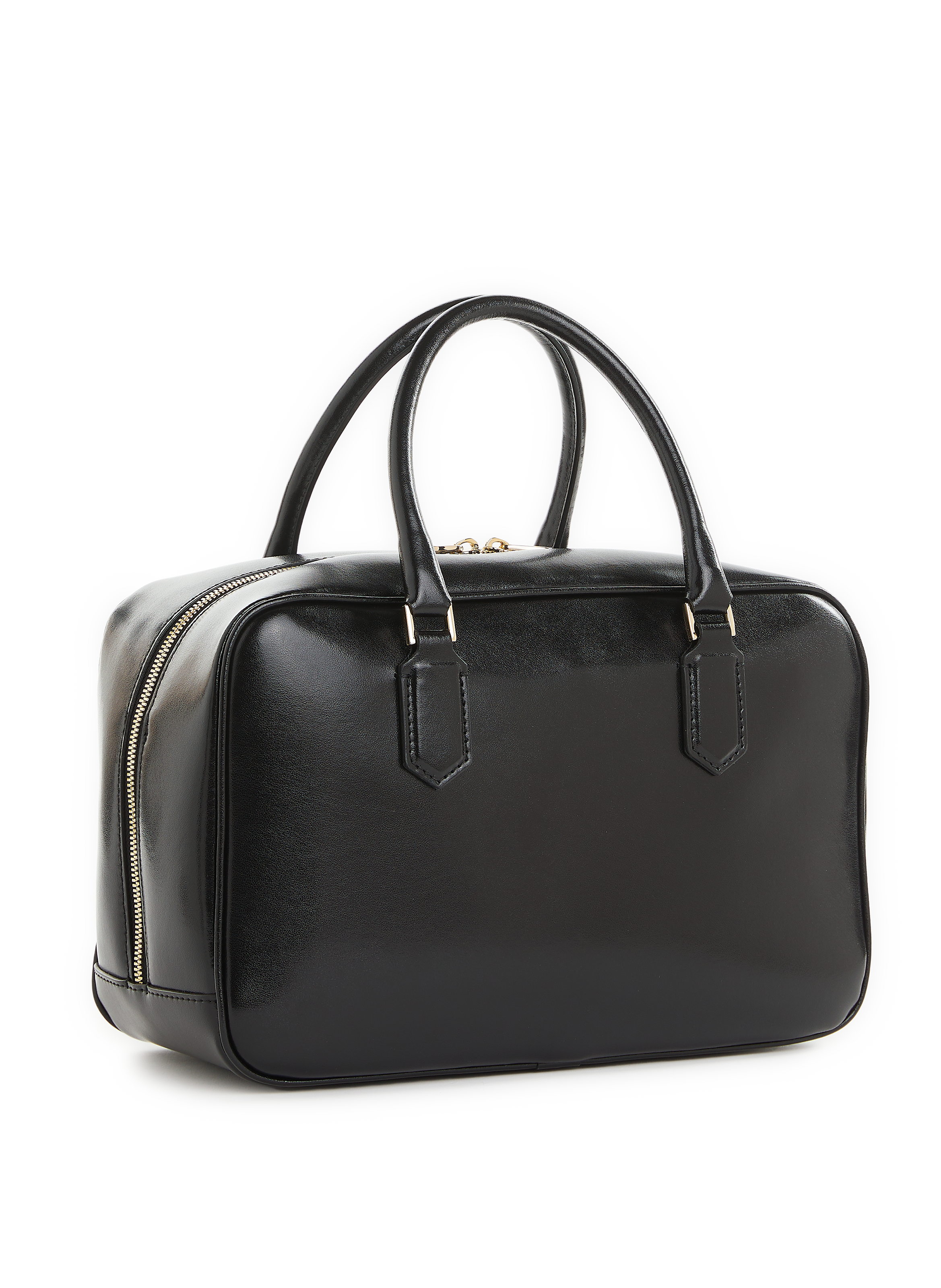 Sac à main Erika en cuir  SAISON 1865 Noir