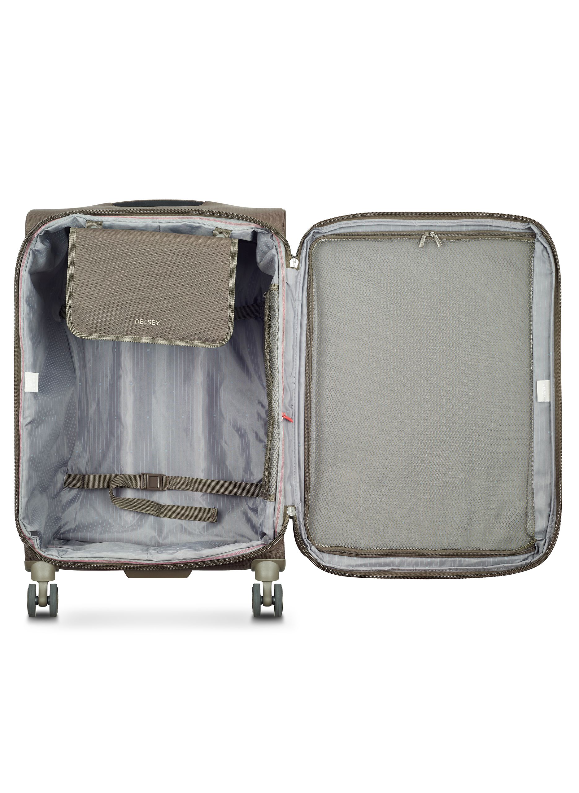 Valise soute souple taille l - helium dlx DELSEY PARIS Marron
