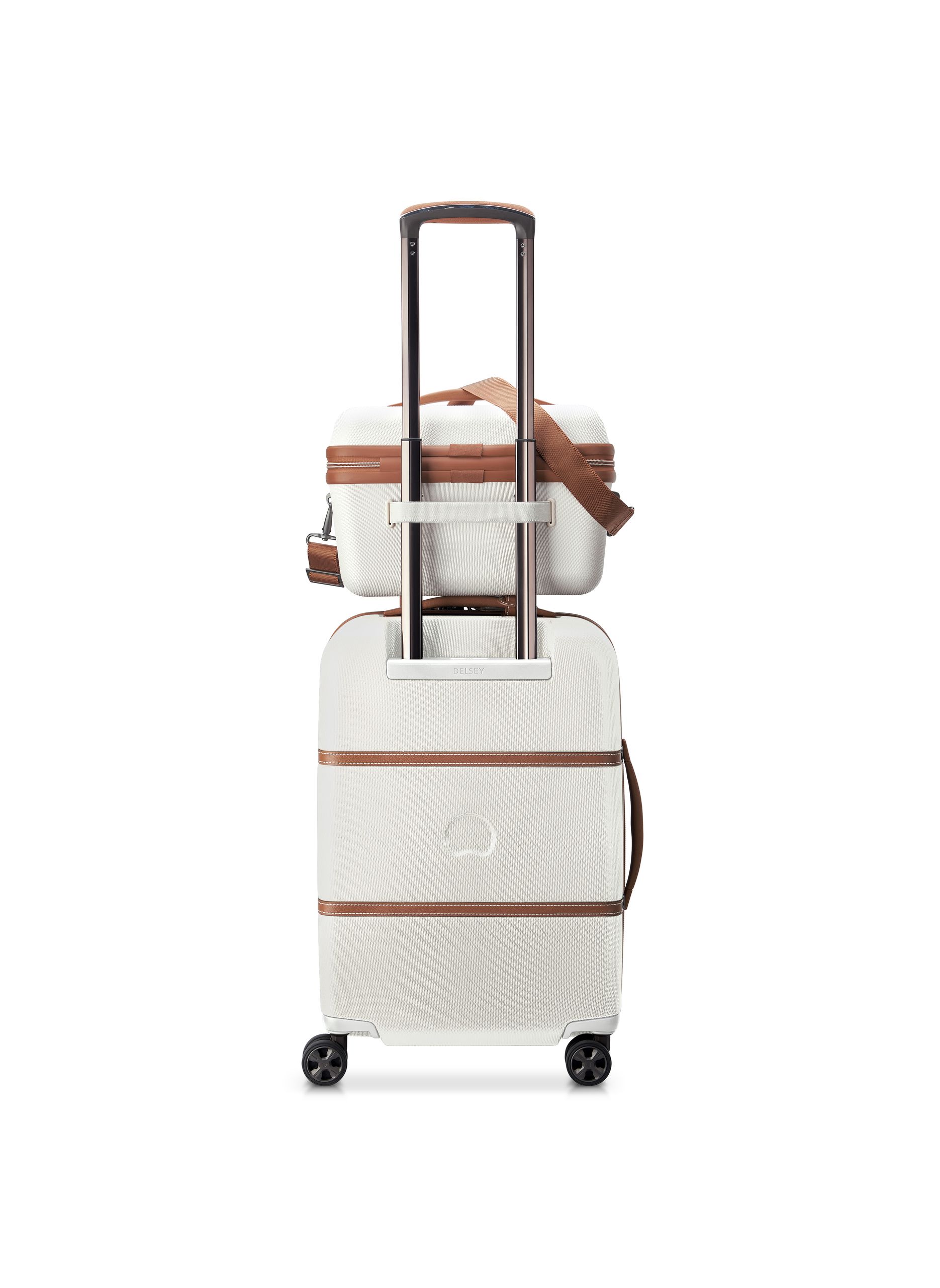 Beauty-case  rigide taille xs - chatelet air 2.0 DELSEY PARIS Beige