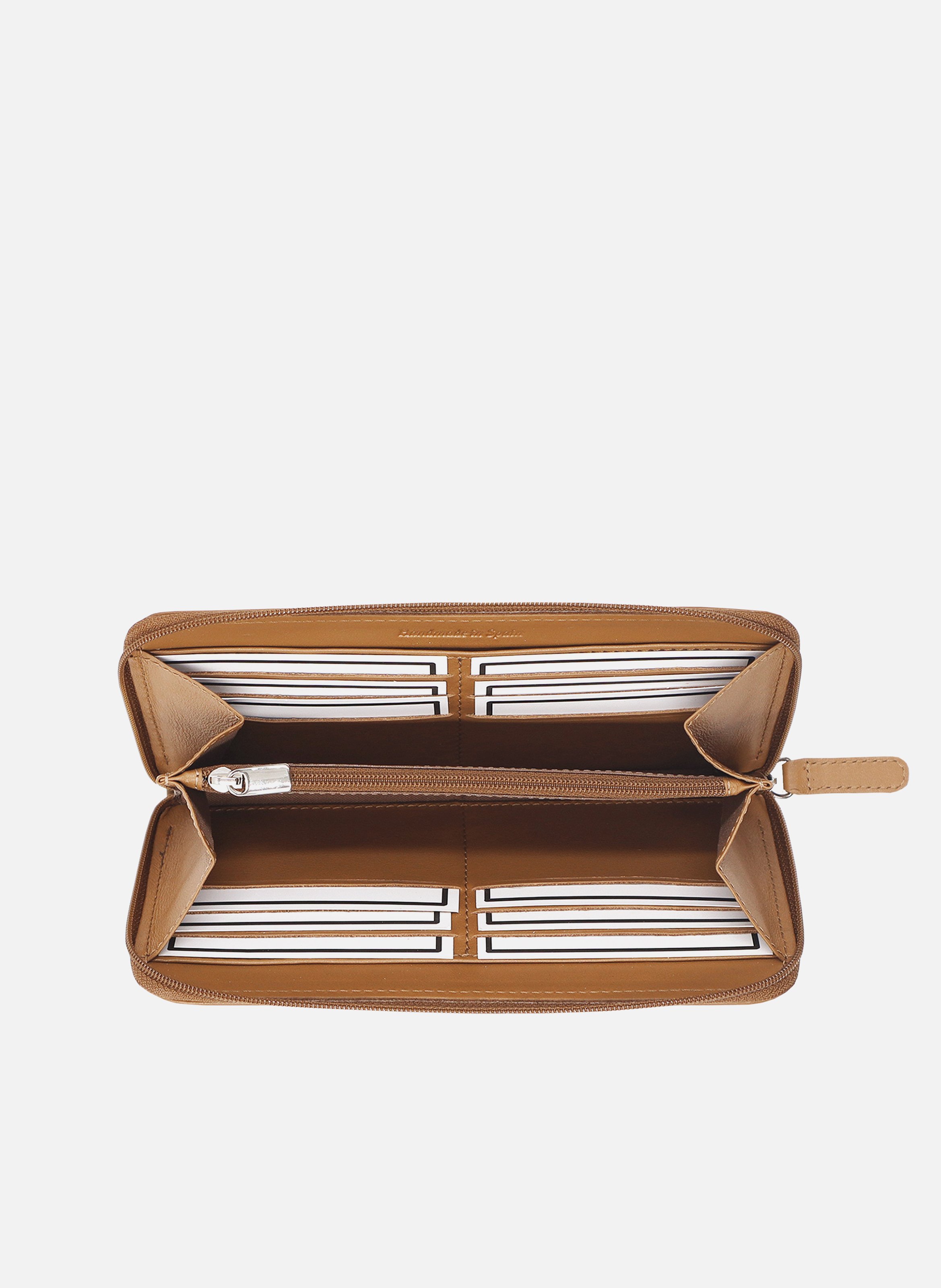 Compagnon cuir lisse JULES & JENN Marron