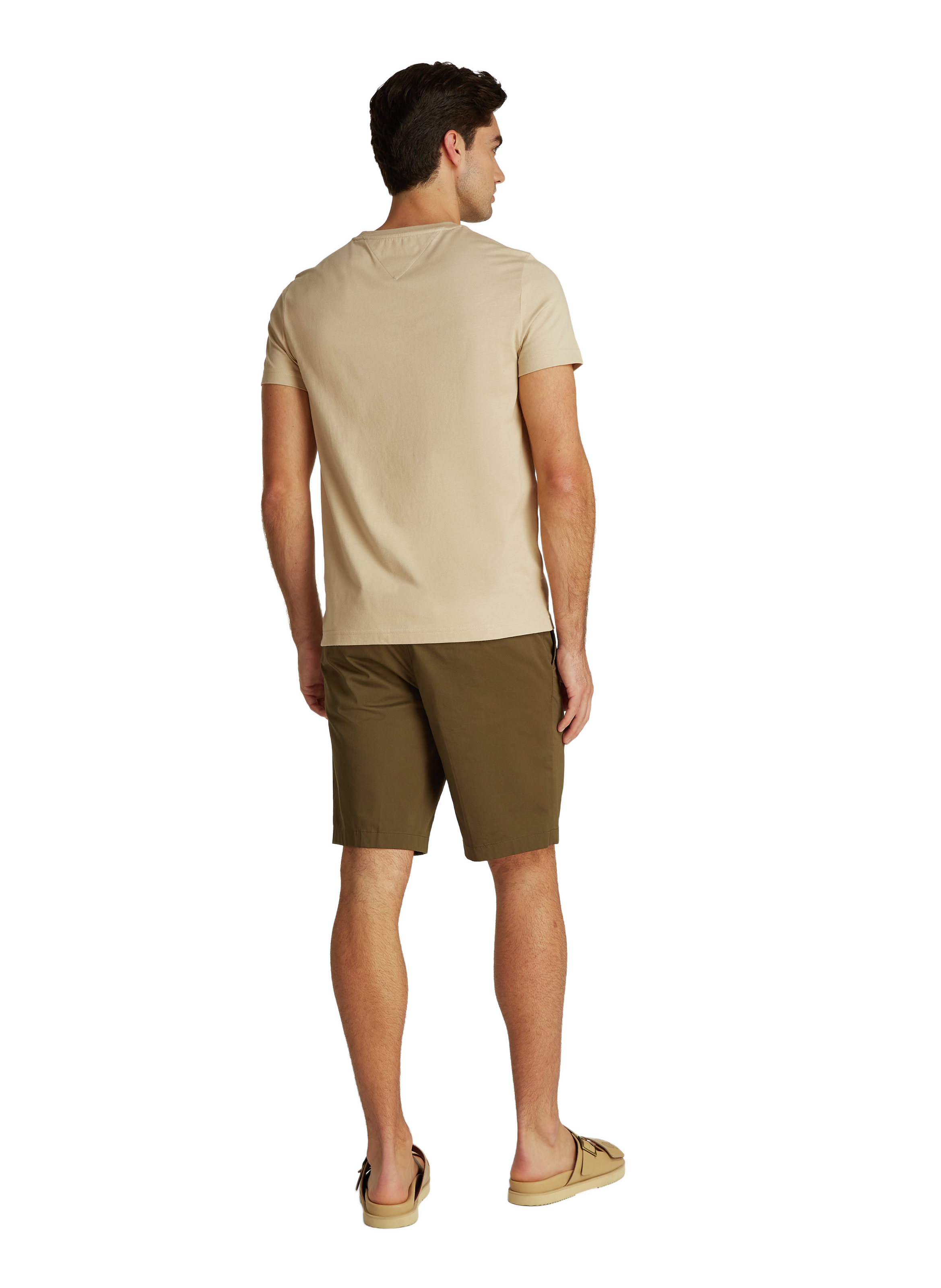 T-shirt en coton TOMMY HILFIGER Beige