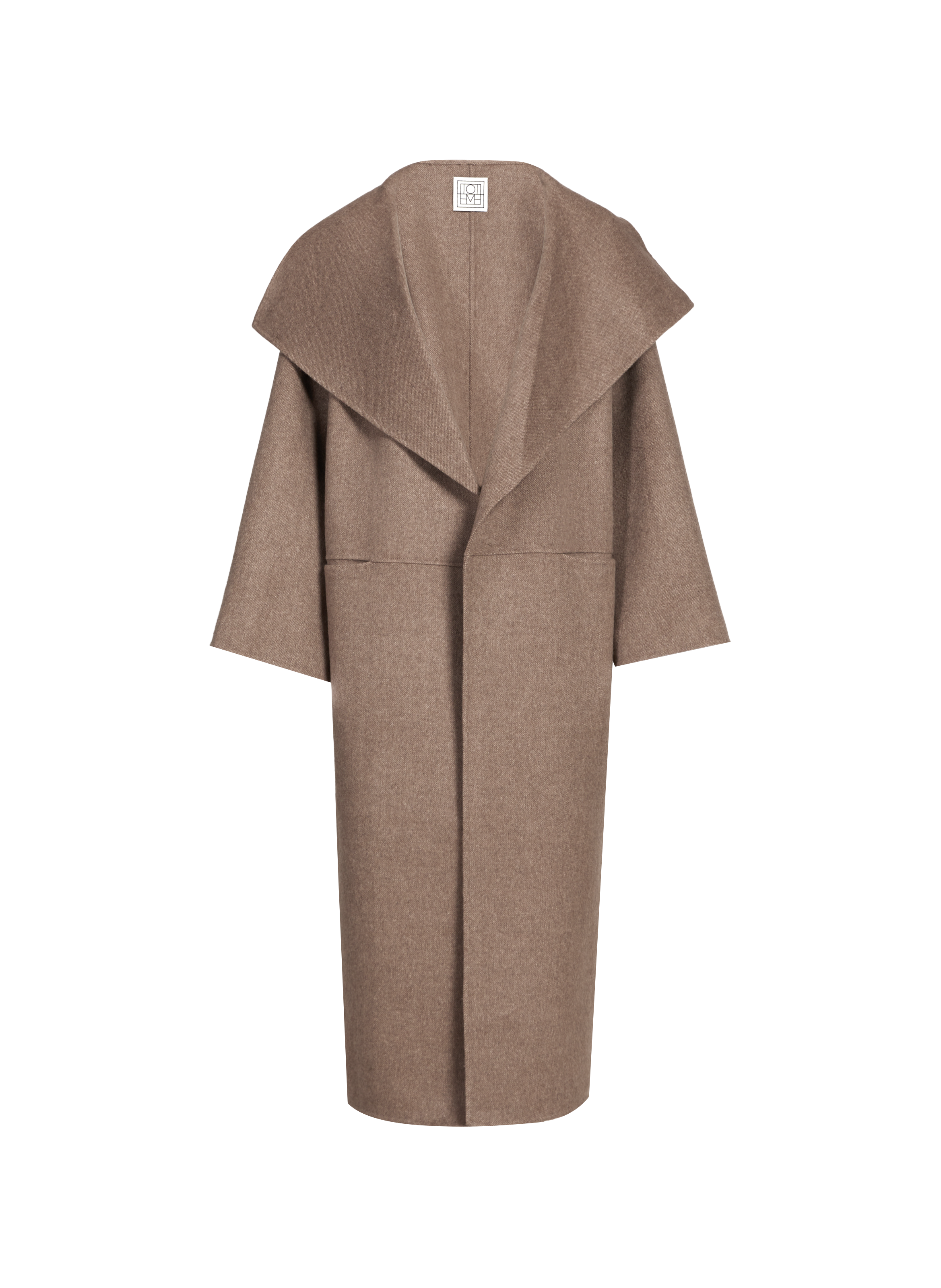 Signature Wool Blend Coat TOTEME Brown