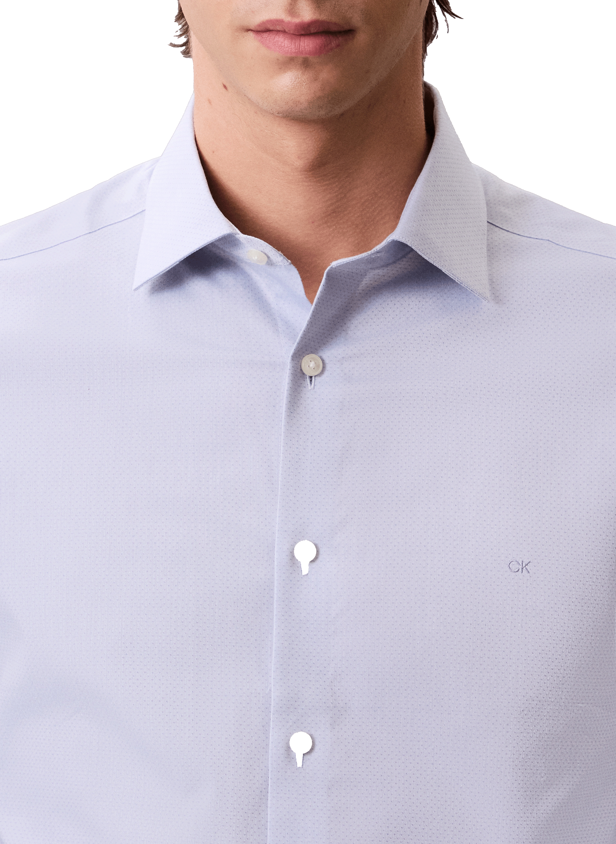 Chemise en pinpoint  CALVIN KLEIN Bleu