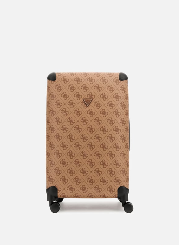 Valise Trolley Berta imprimée monogramme Multicolore by GUESS GUESS Valise Trolley Berta imprimée monogramme Multicolore