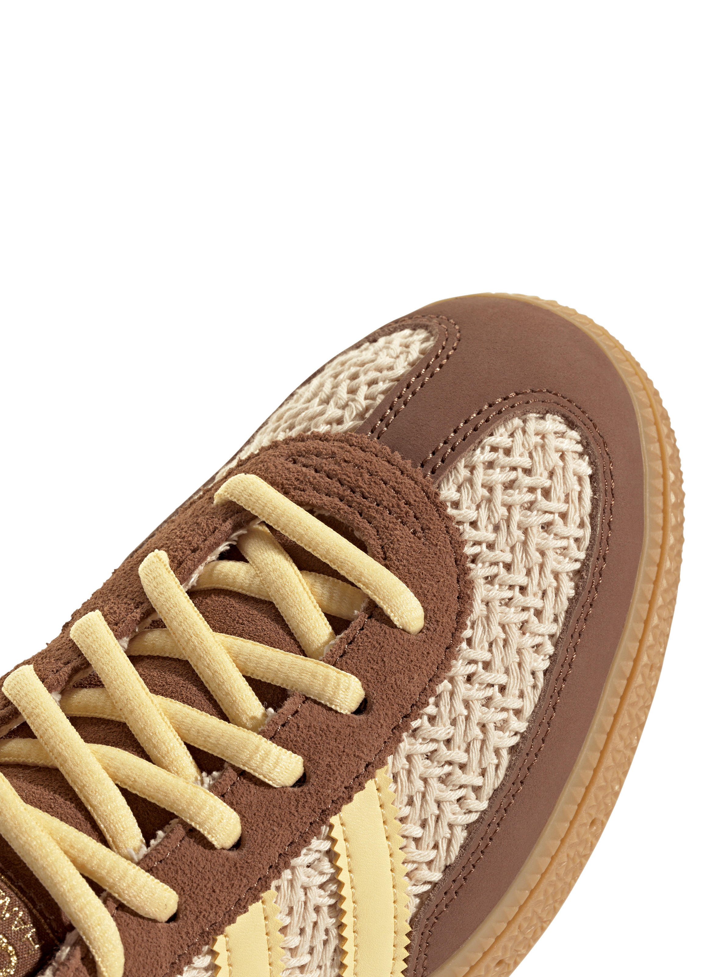 Low-top Handball Spezial sneakers in mixed leather ADIDAS Beige