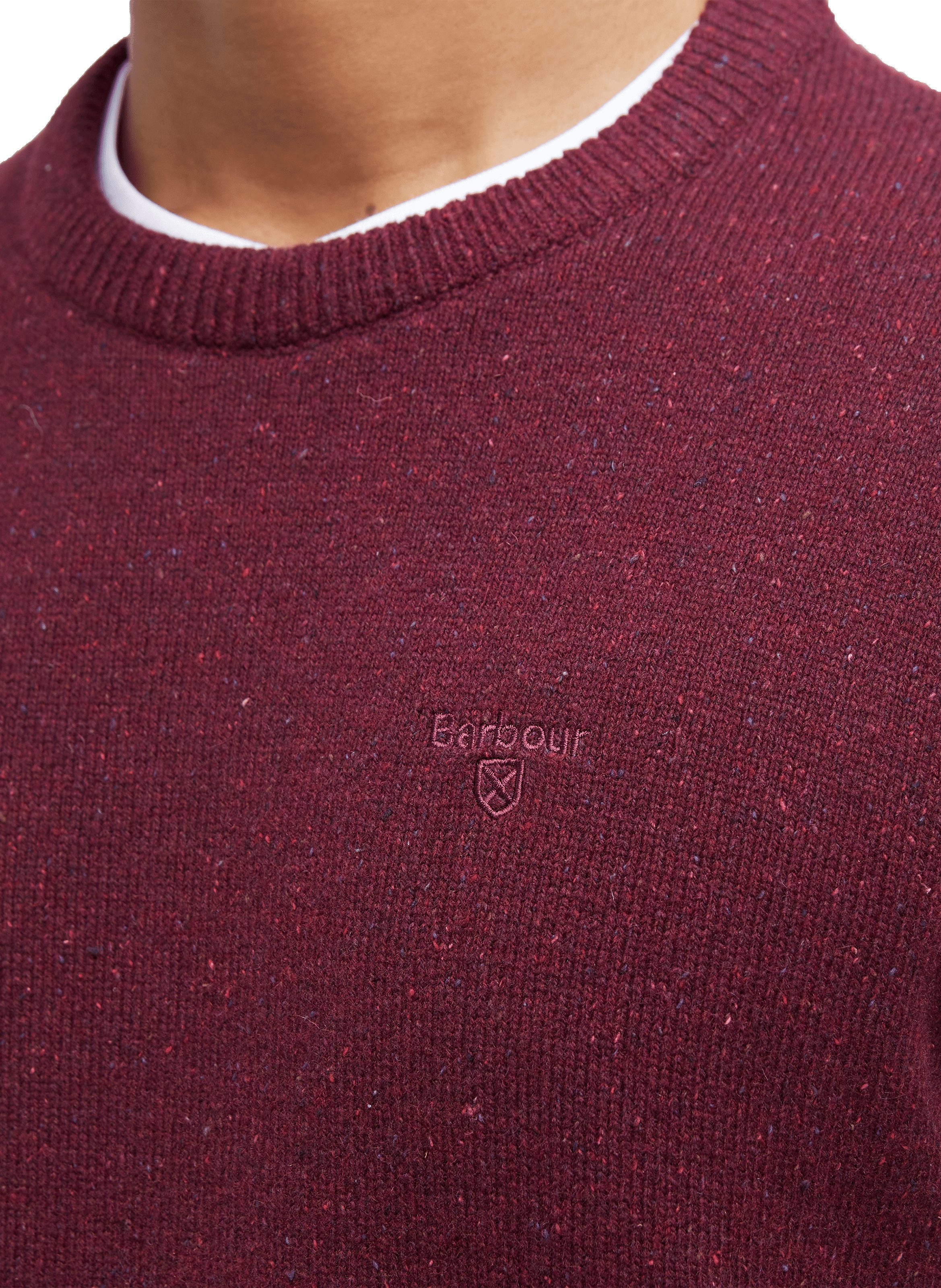 Pull droit  BARBOUR Orange