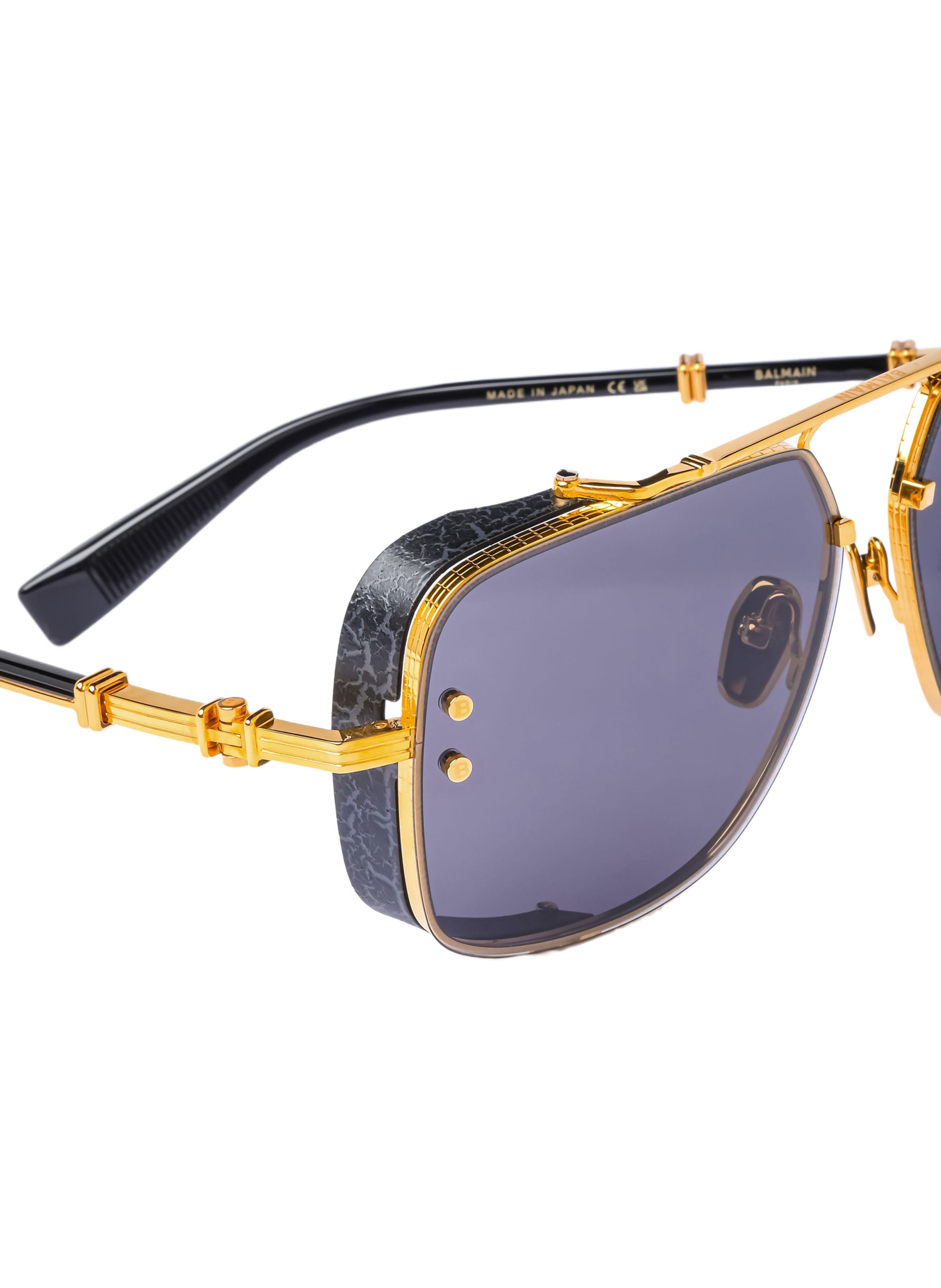 Lunettes de soleil legend BALMAIN Doré