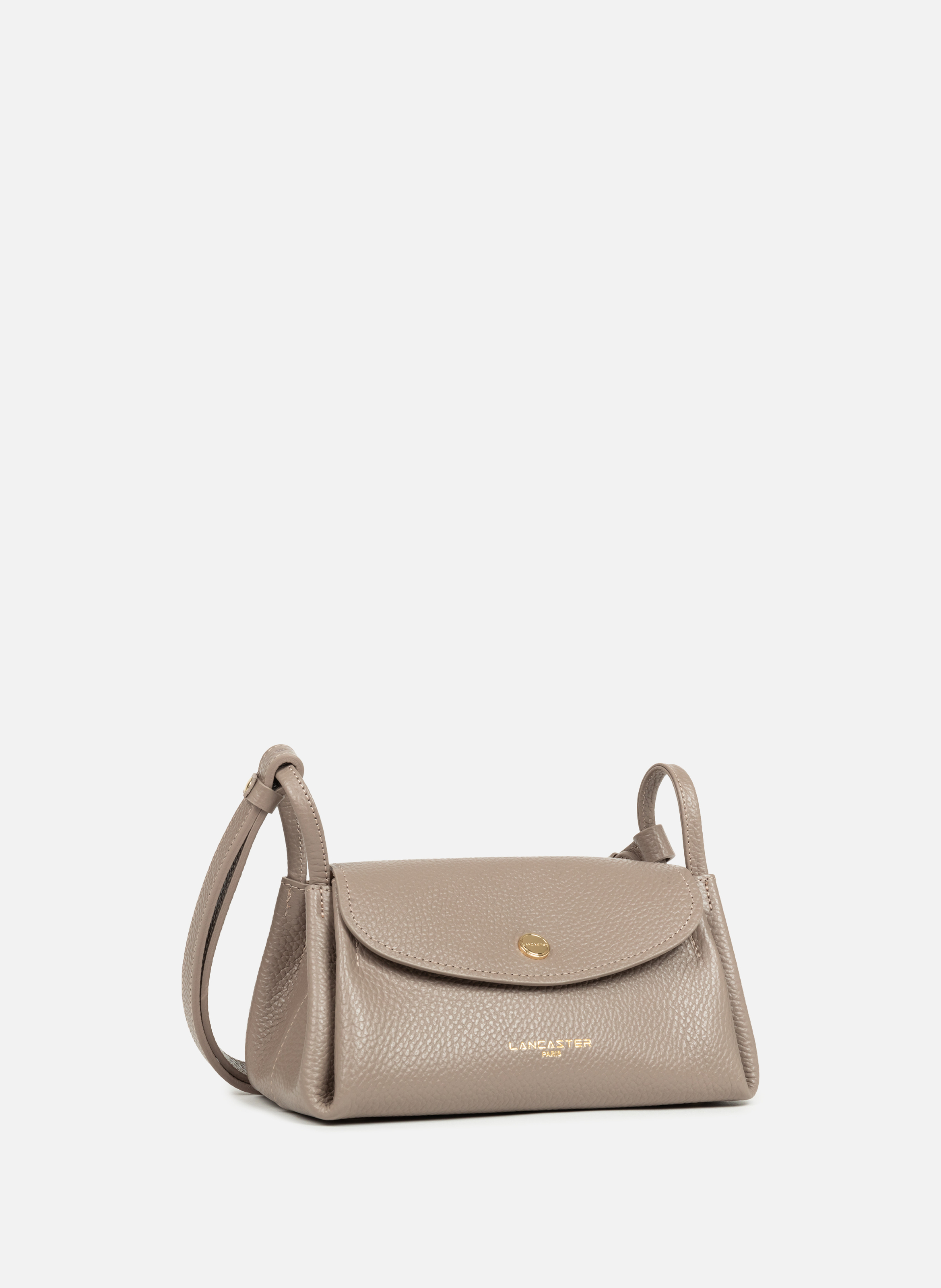 Petit sac trotteur - accordéon double LANCASTER Gris