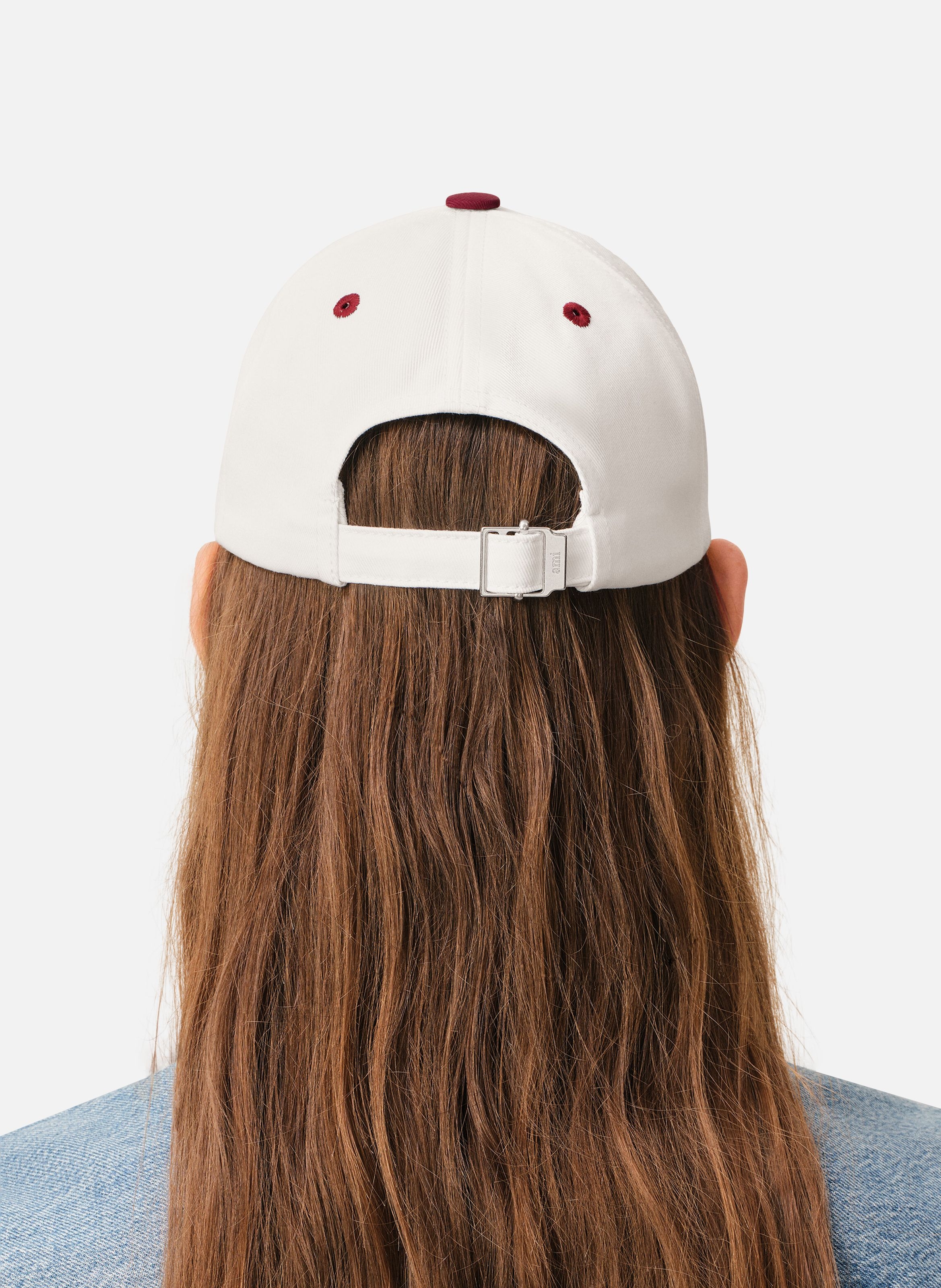 Casquette ami paris bicolore unisexe en coton AMI PARIS Multicolore