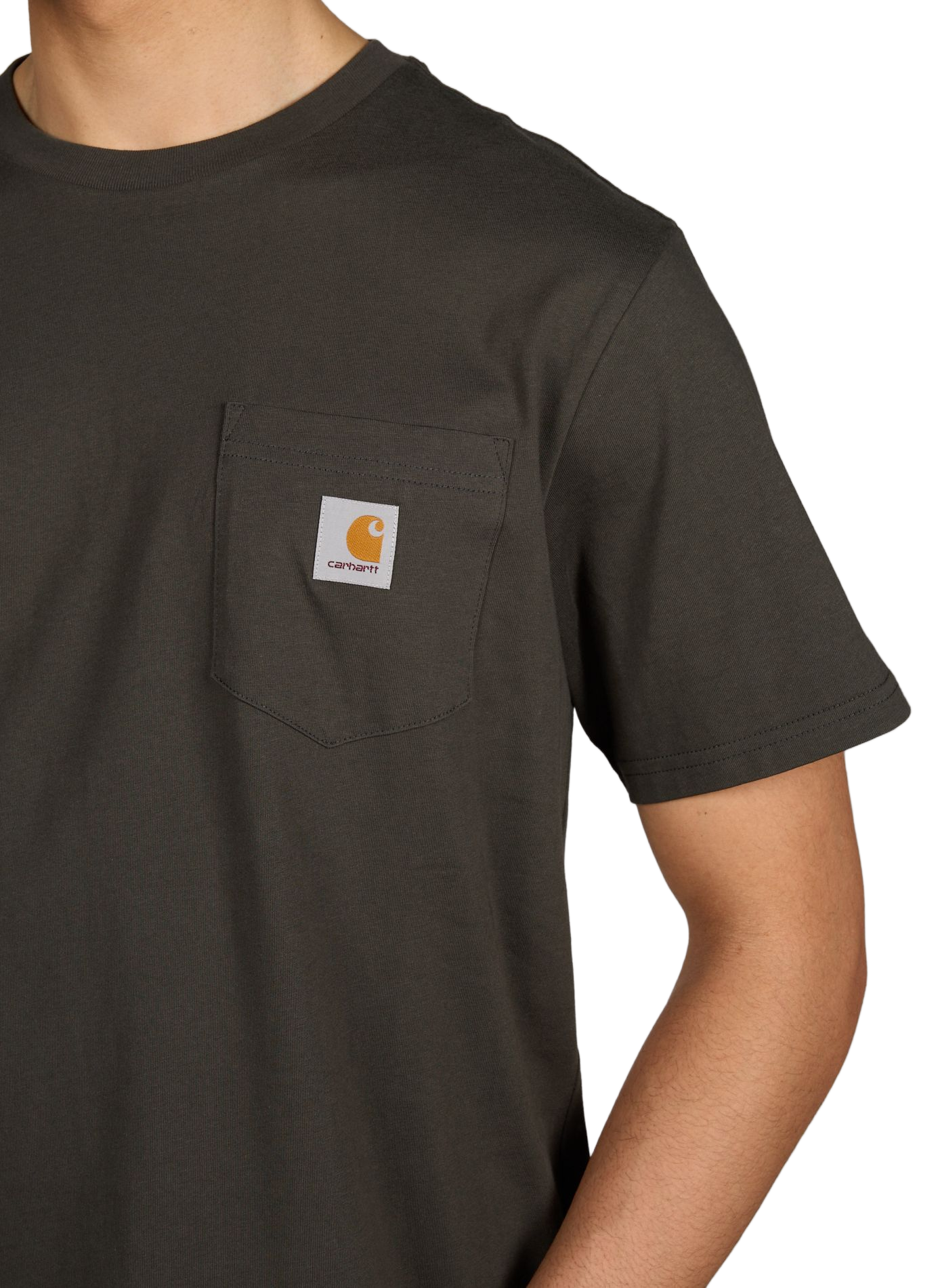 Oversized cotton T-shirt CARHARTT WIP Green