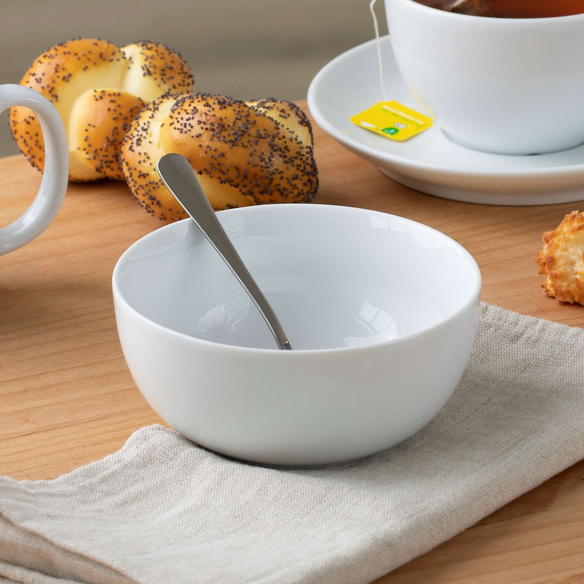 Côme - 6 bols petit déjeuner MEDARD DE NOBLAT Blanc
