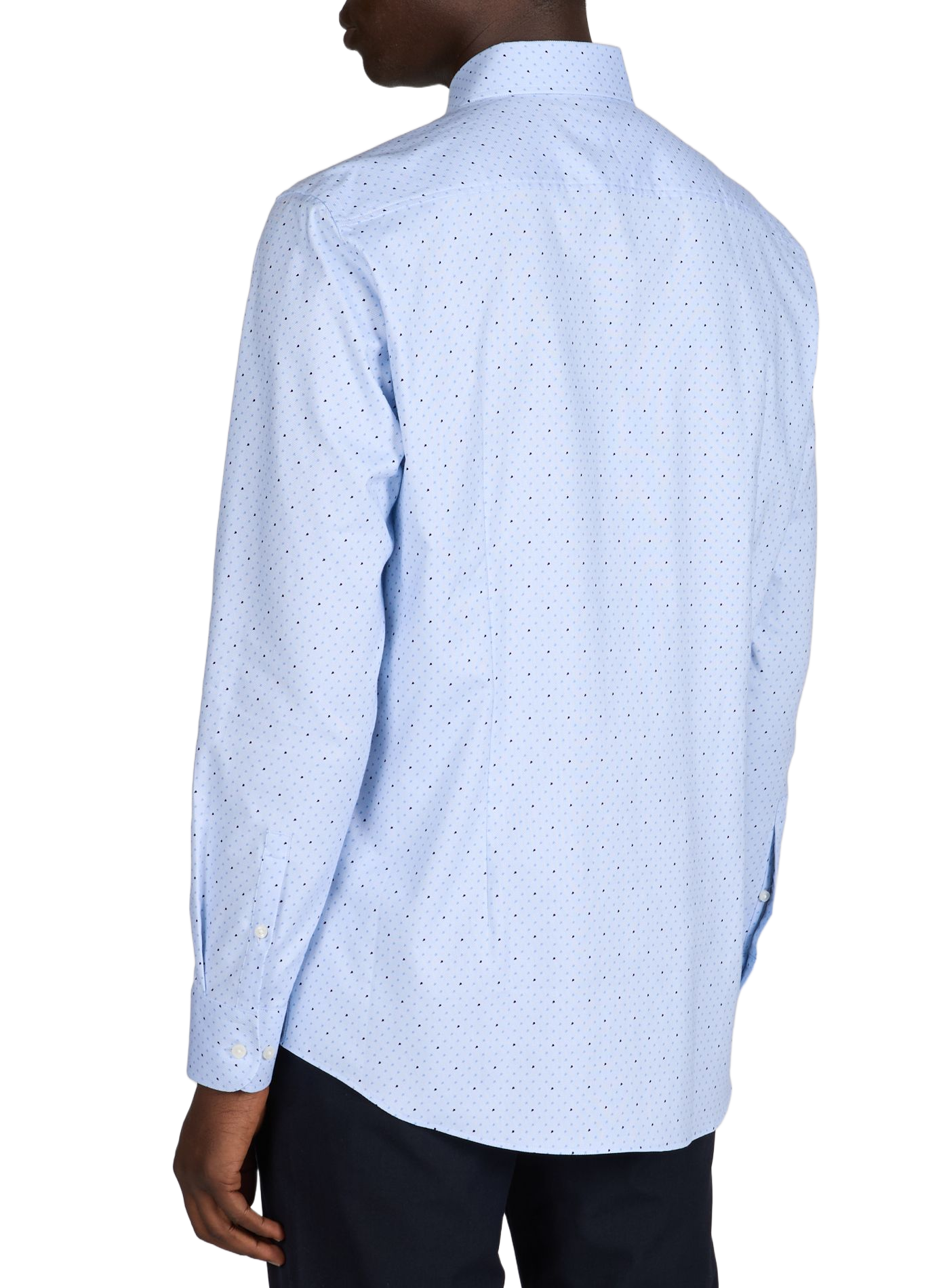 HANK patterned shirt BOSS Blue