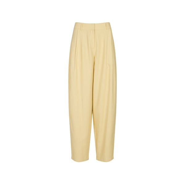 Pantalon ample en lin mélangé Pantalon ample en lin mélangé
