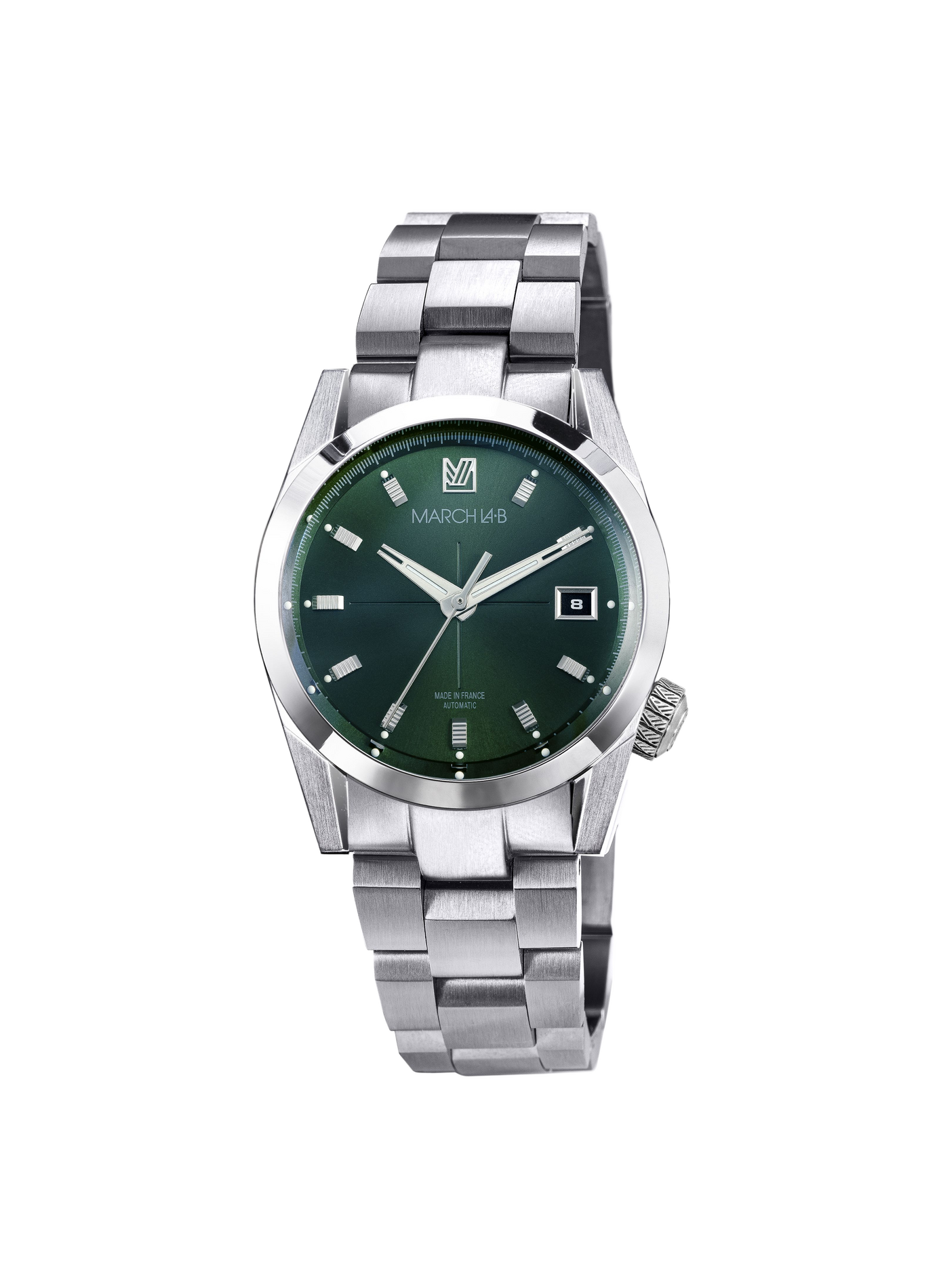 Montre automatique AM89 en acier inoxydable MARCH LA.B Vert