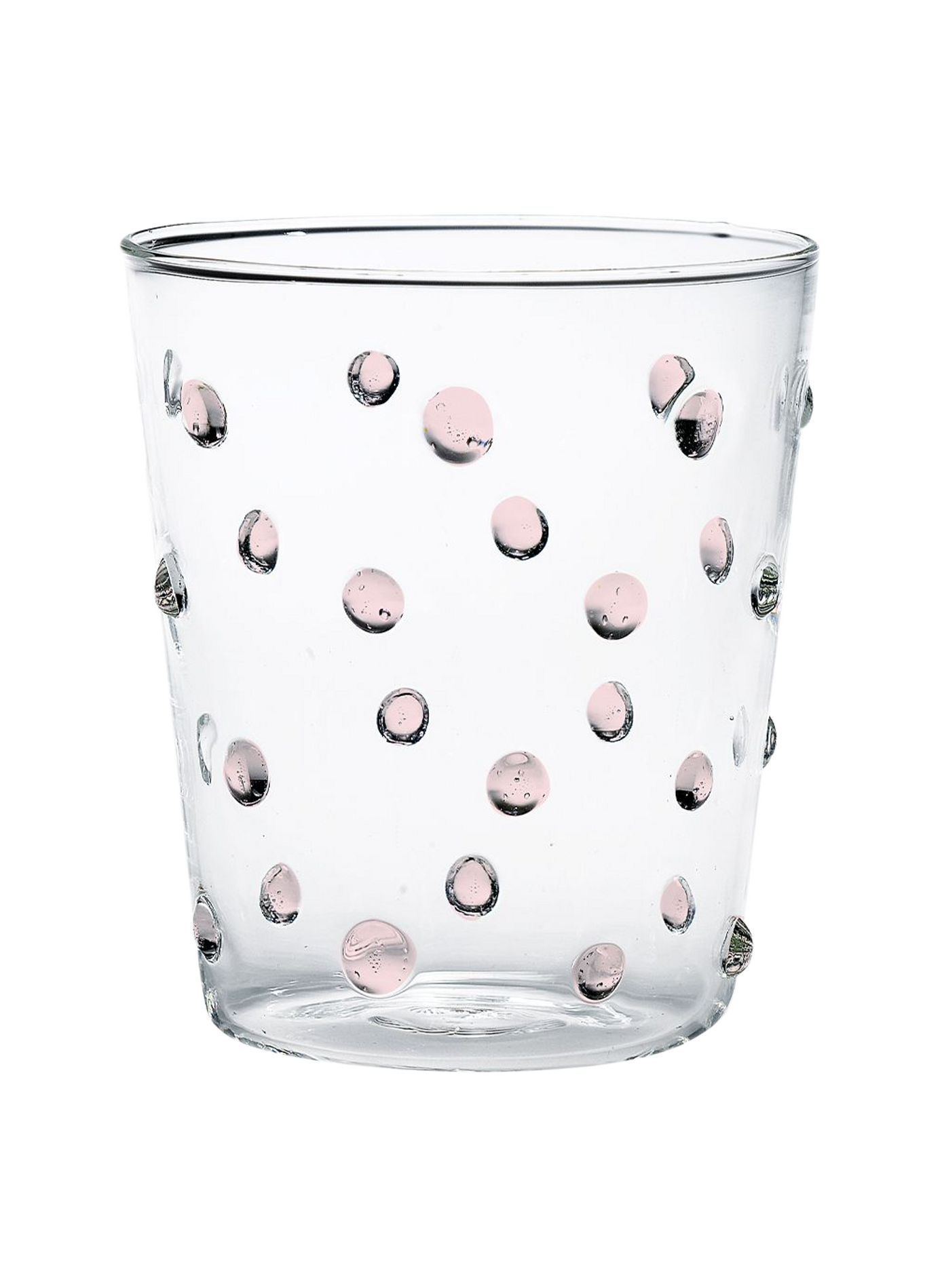 Set van 6 glazen Party in glas ZAFFERANO Roze