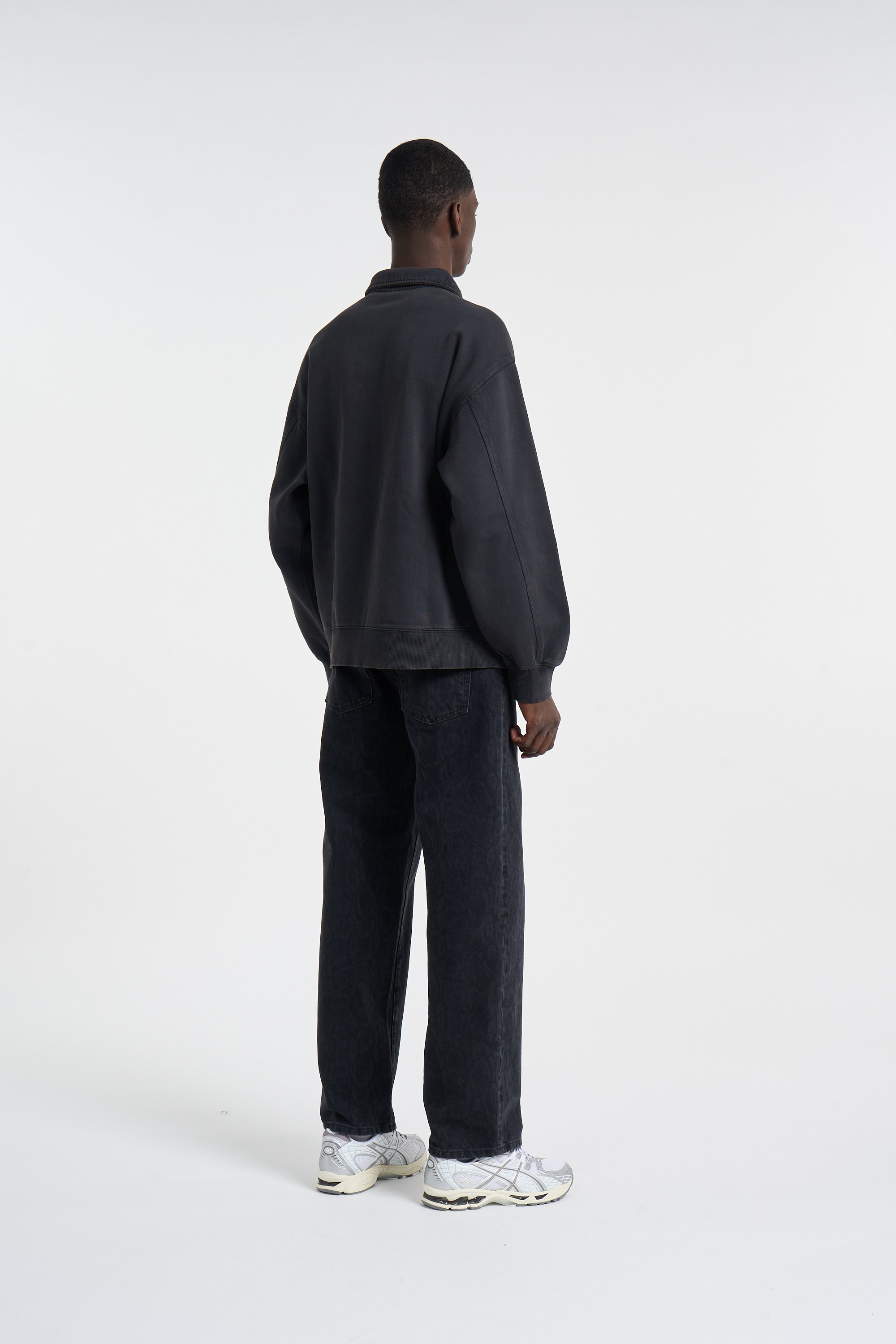 Sweat zippé half zip detroit sweat CARHARTT WIP Noir