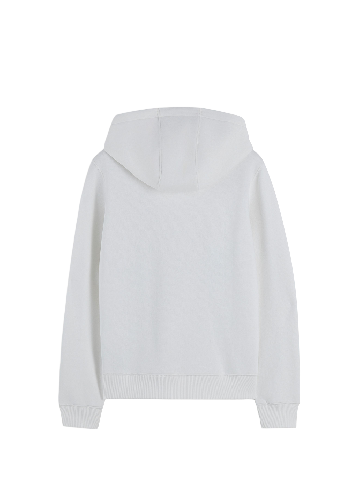 Hoodie à capuche en coton mélangé TOMMY HILFIGER Blanc