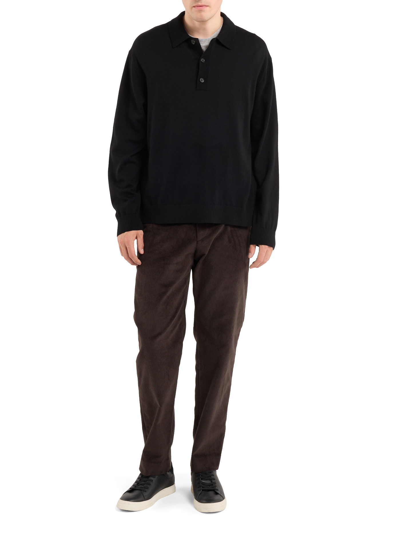 Pantalon Ilene en velours côtelé de coton SAISON 1865 Bleu