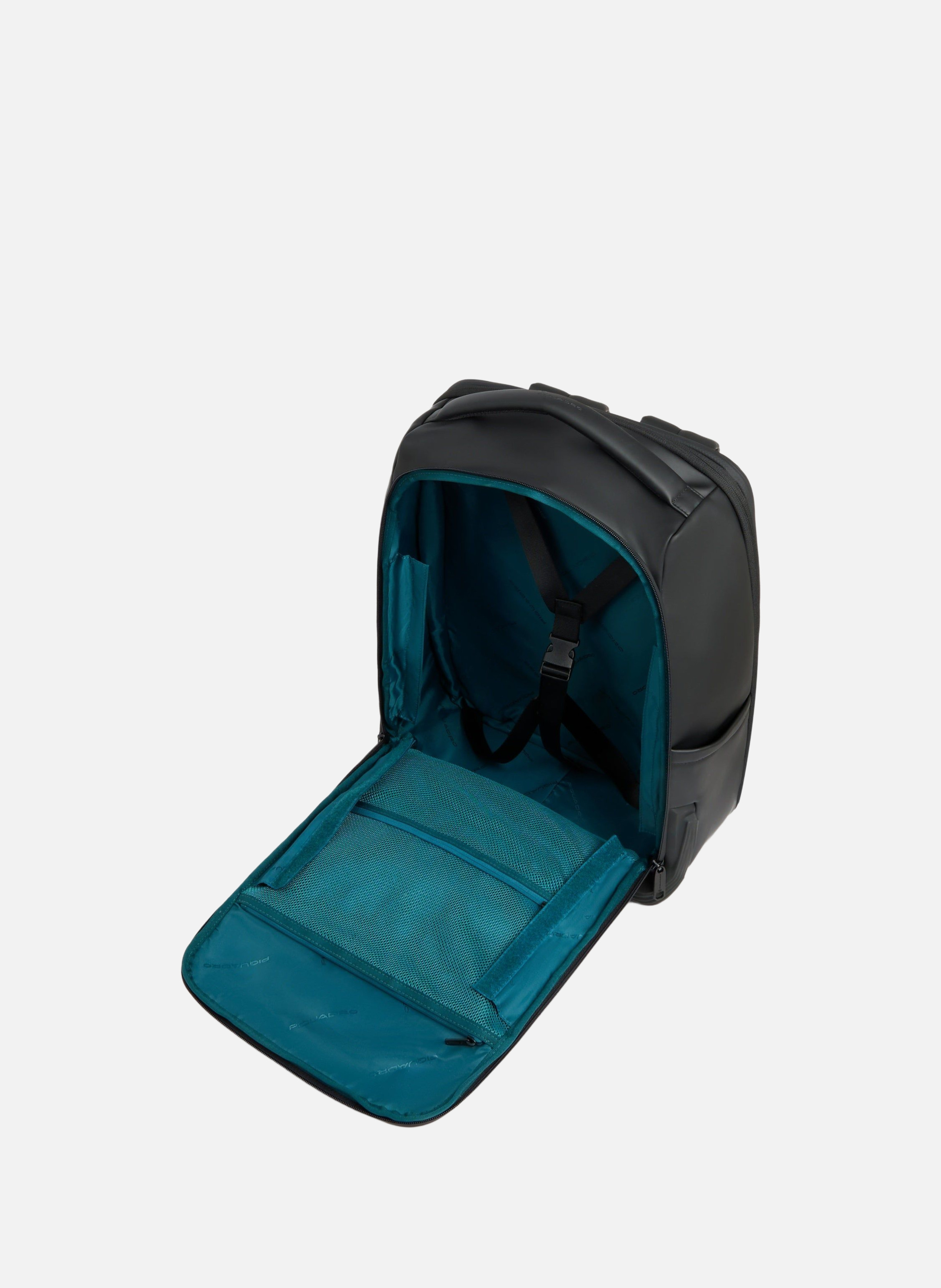 Waterafstotende reisrugzak voor laptop PIQUADRO Zwart