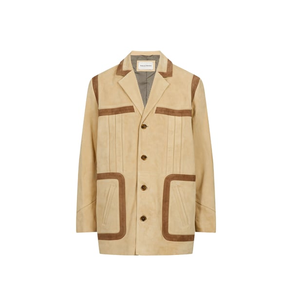 Veste blazer en cuir Veste blazer en cuir