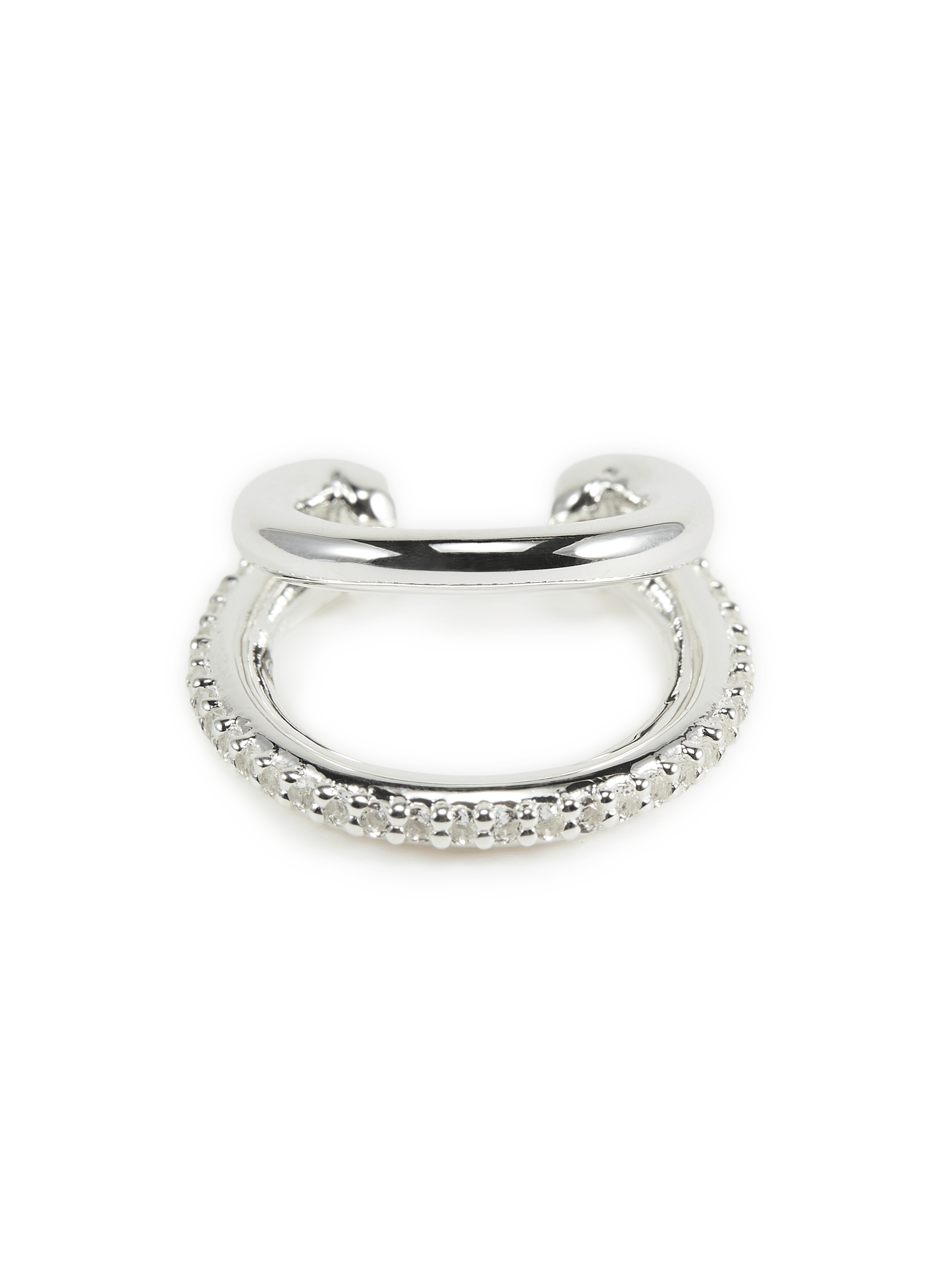 Ear cuff rings OTIUMBERG Silver