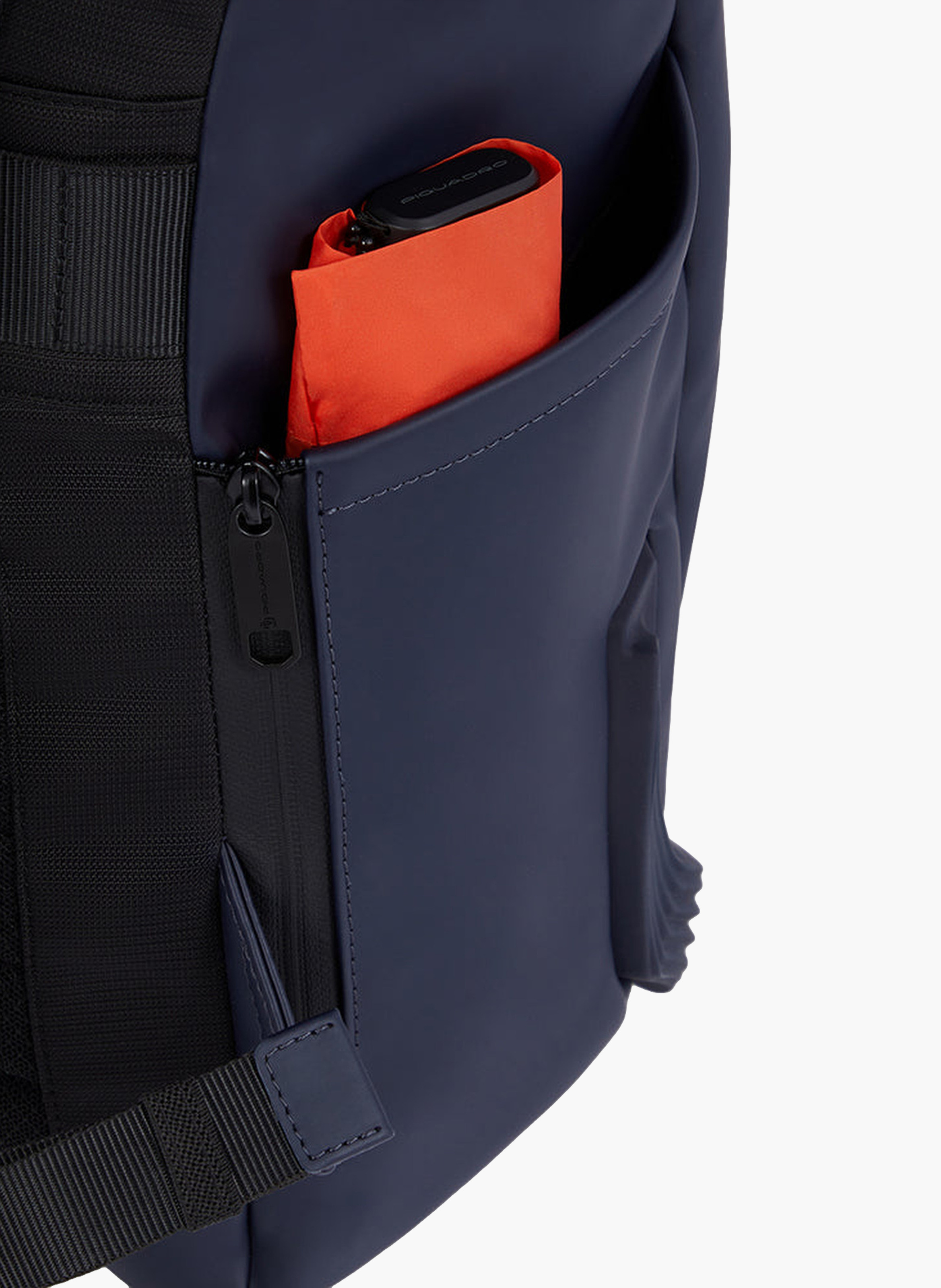 Sac à dos roll-top déperlant pour ordinateur 15,6" | Noir PIQUADRO Homme