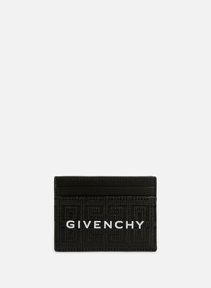 Leather card holder GIVENCHY