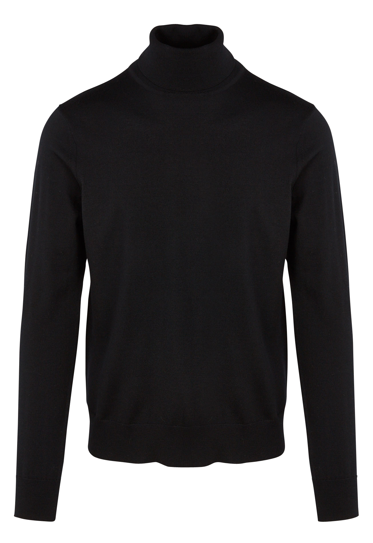 Col roulé regular-fit en laine SANDRO Noir