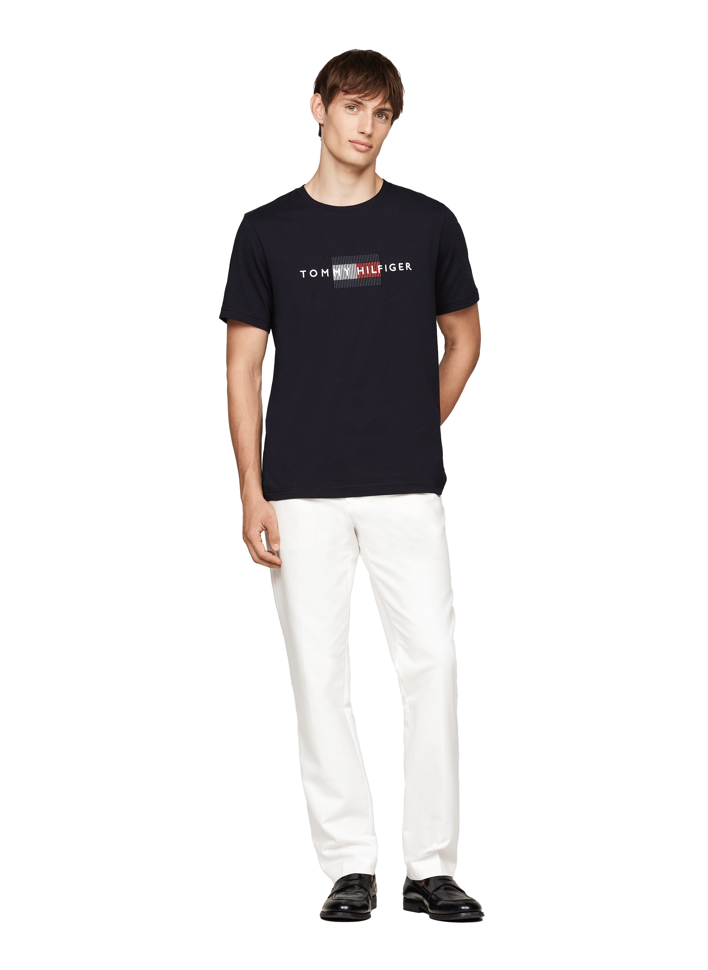 Cotton T-shirt TOMMY HILFIGER Blue