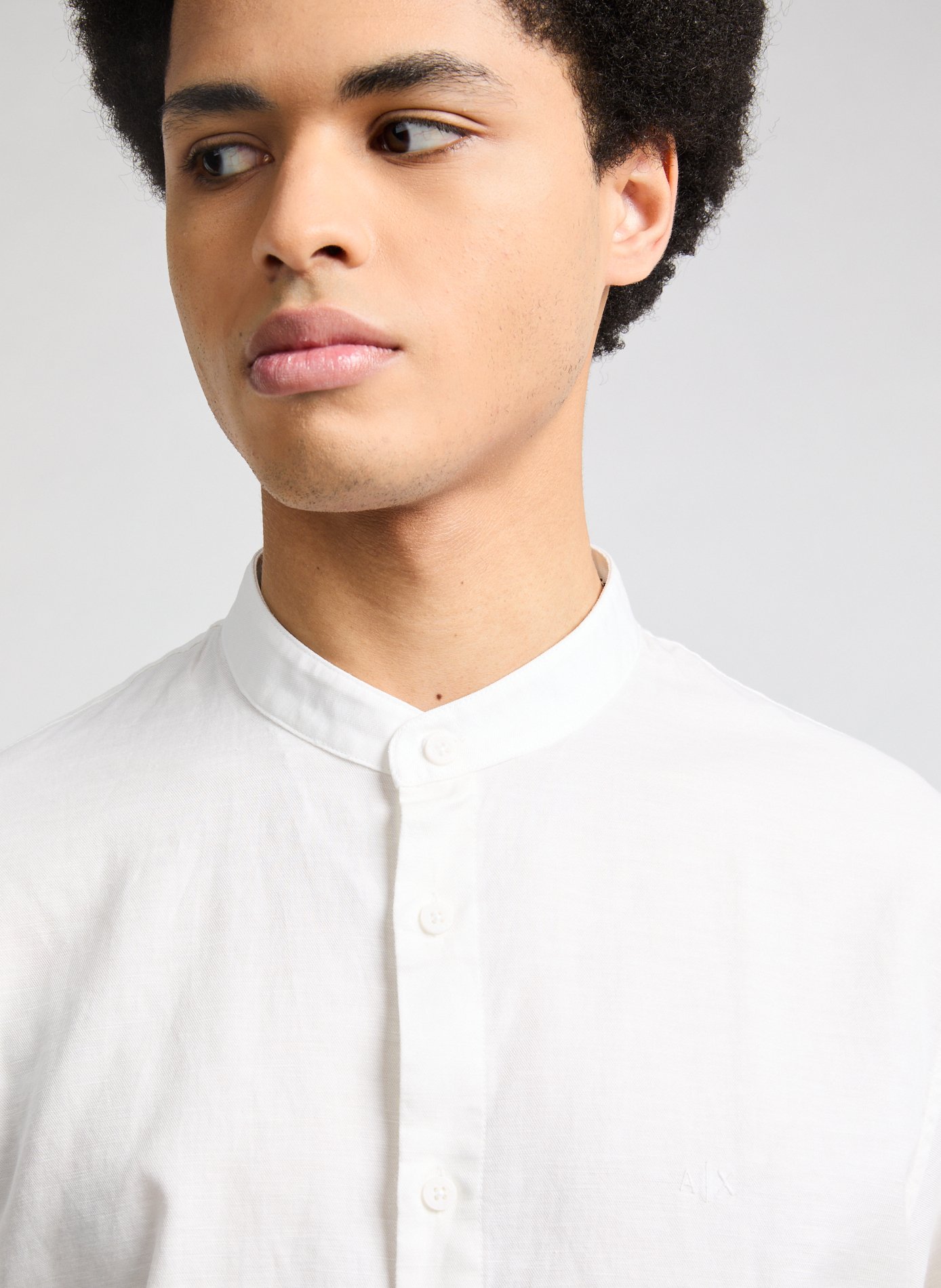 Chemise en coton  ARMANI EXCHANGE Blanc