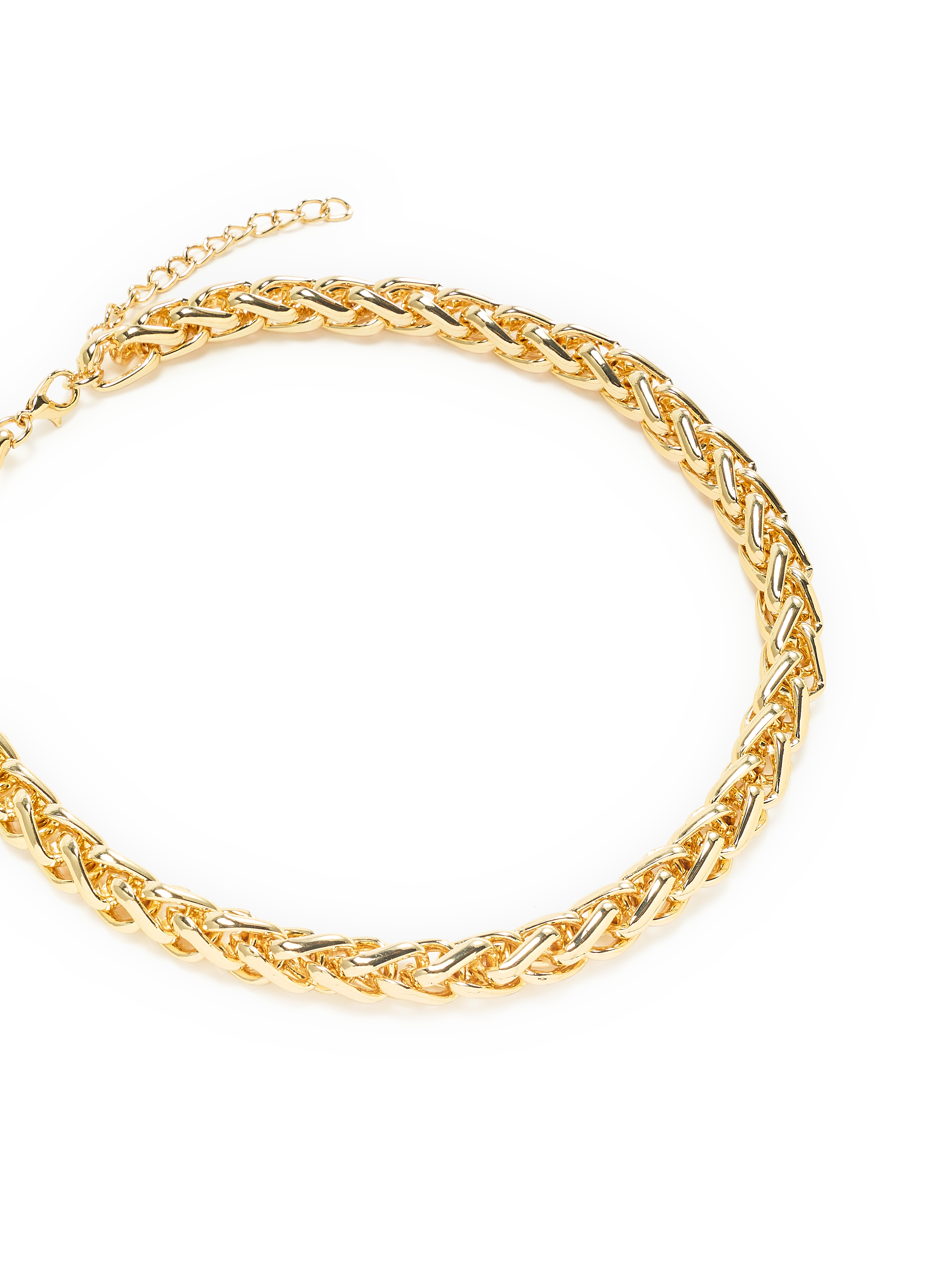 Chaîne en acier  AU PRINTEMPS PARIS Doré