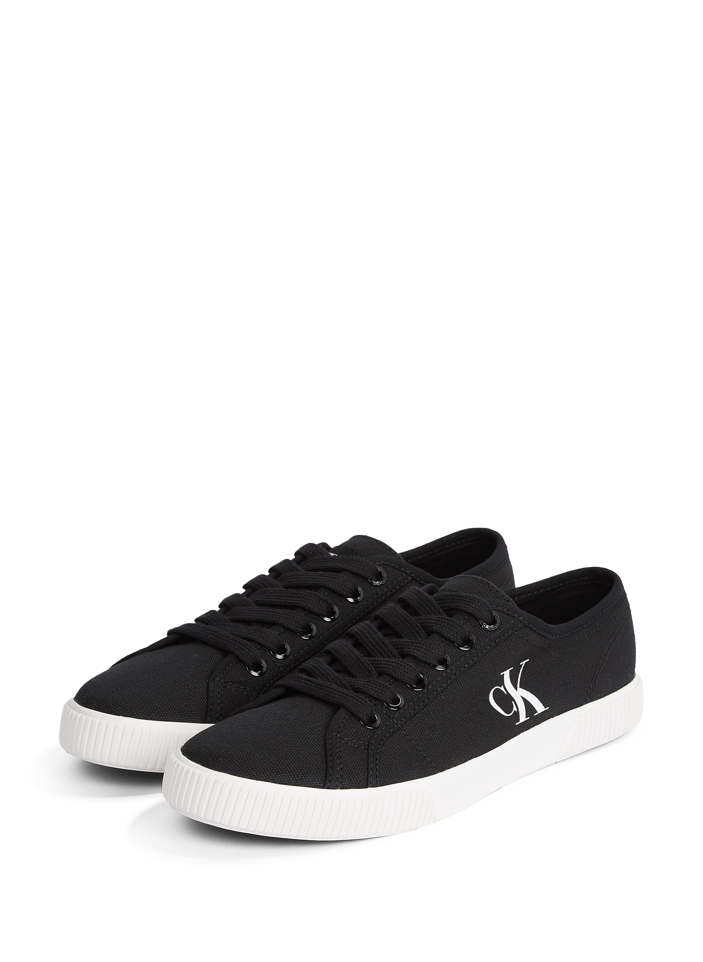Baskets en coton CALVIN KLEIN Blanc