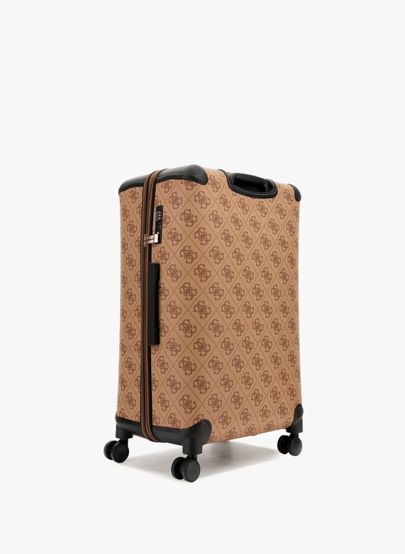 Valise Trolley Berta imprimée monogramme | Multicolore by GUESS Valise Trolley Berta imprimée monogramme Multicolore