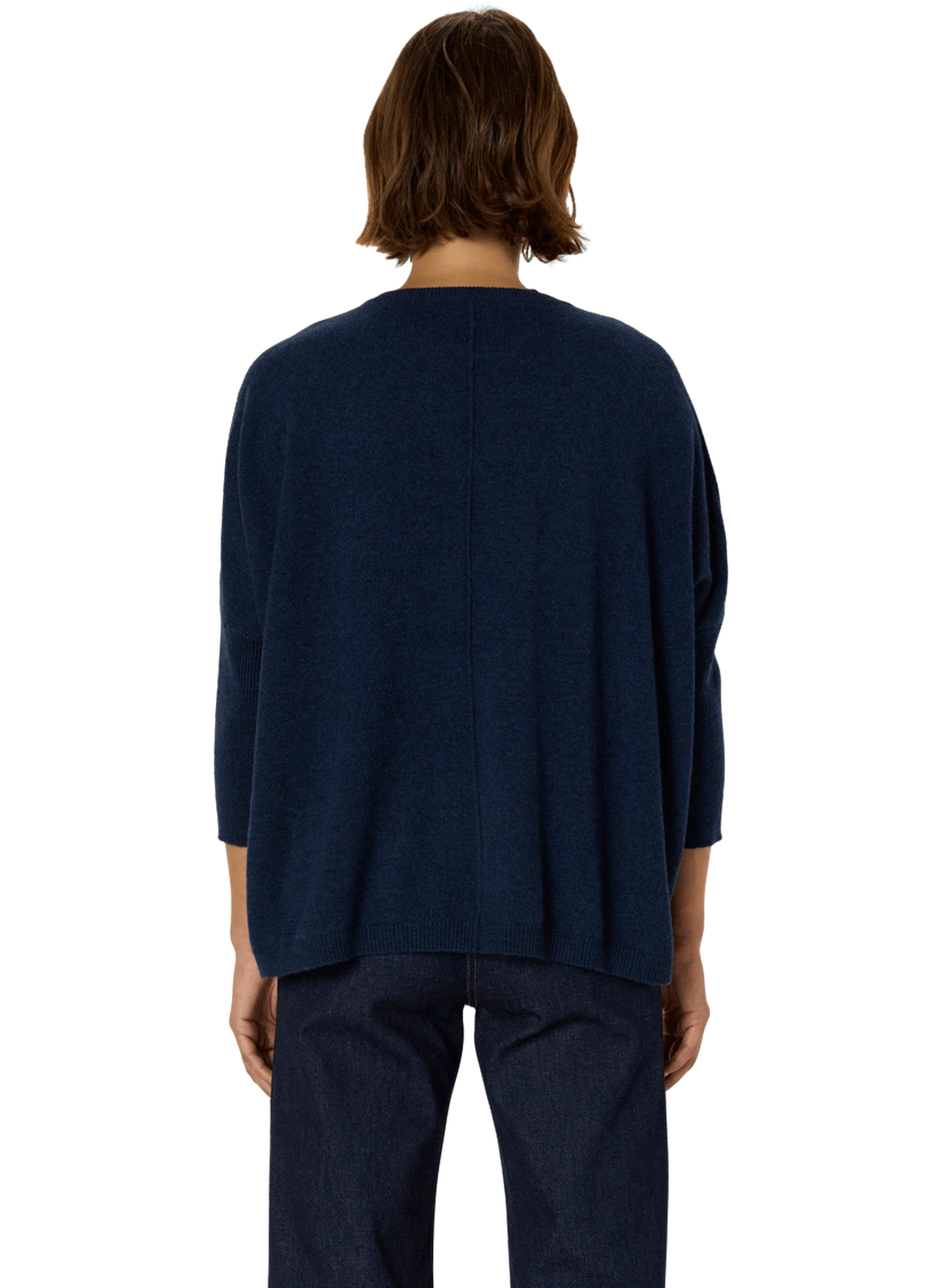 Pull ample à col rond en cachemire - erline GERARD DAREL Bleu