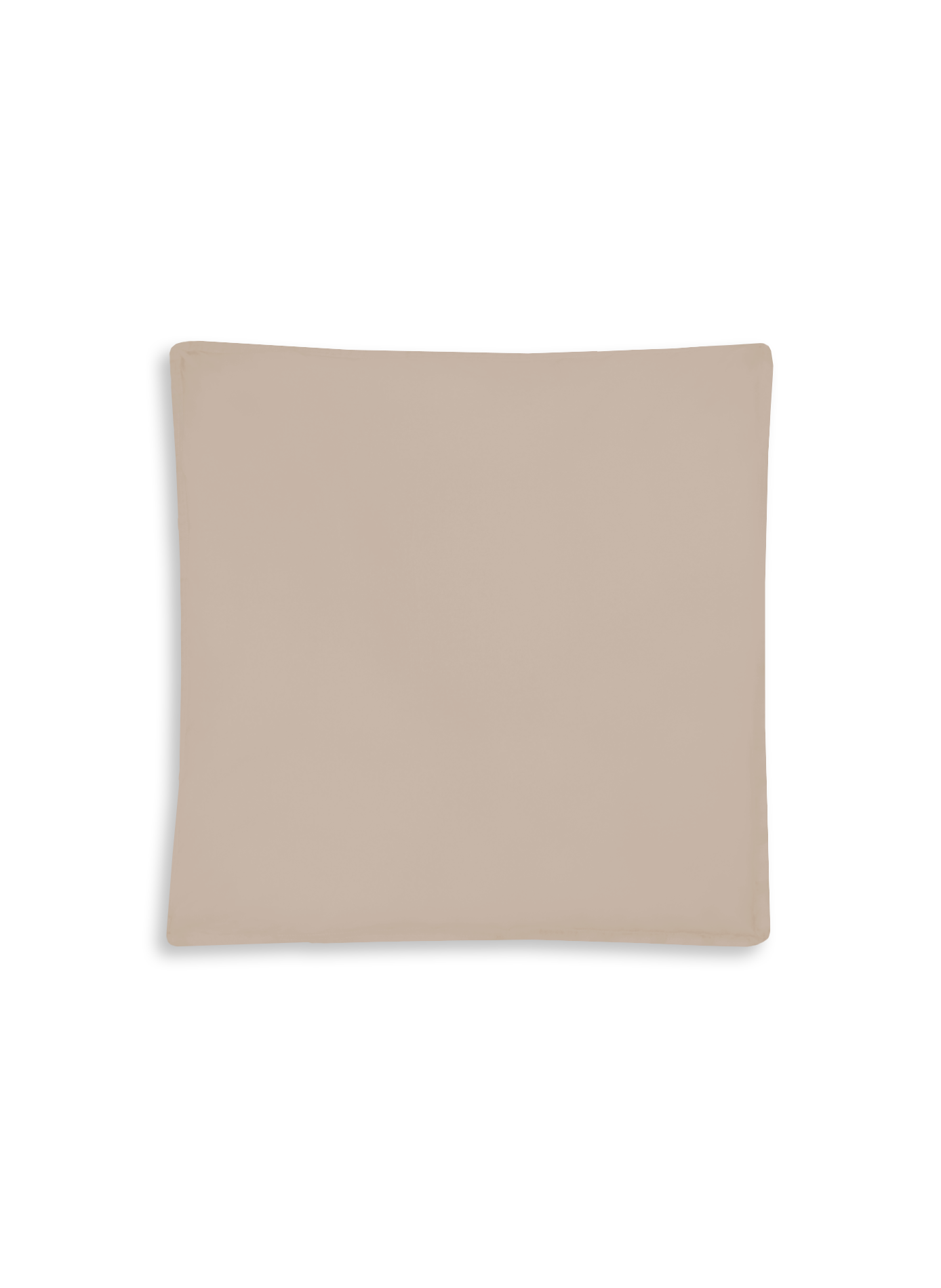 Taie d'oreiller en percale de coton AU PRINTEMPS PARIS Beige