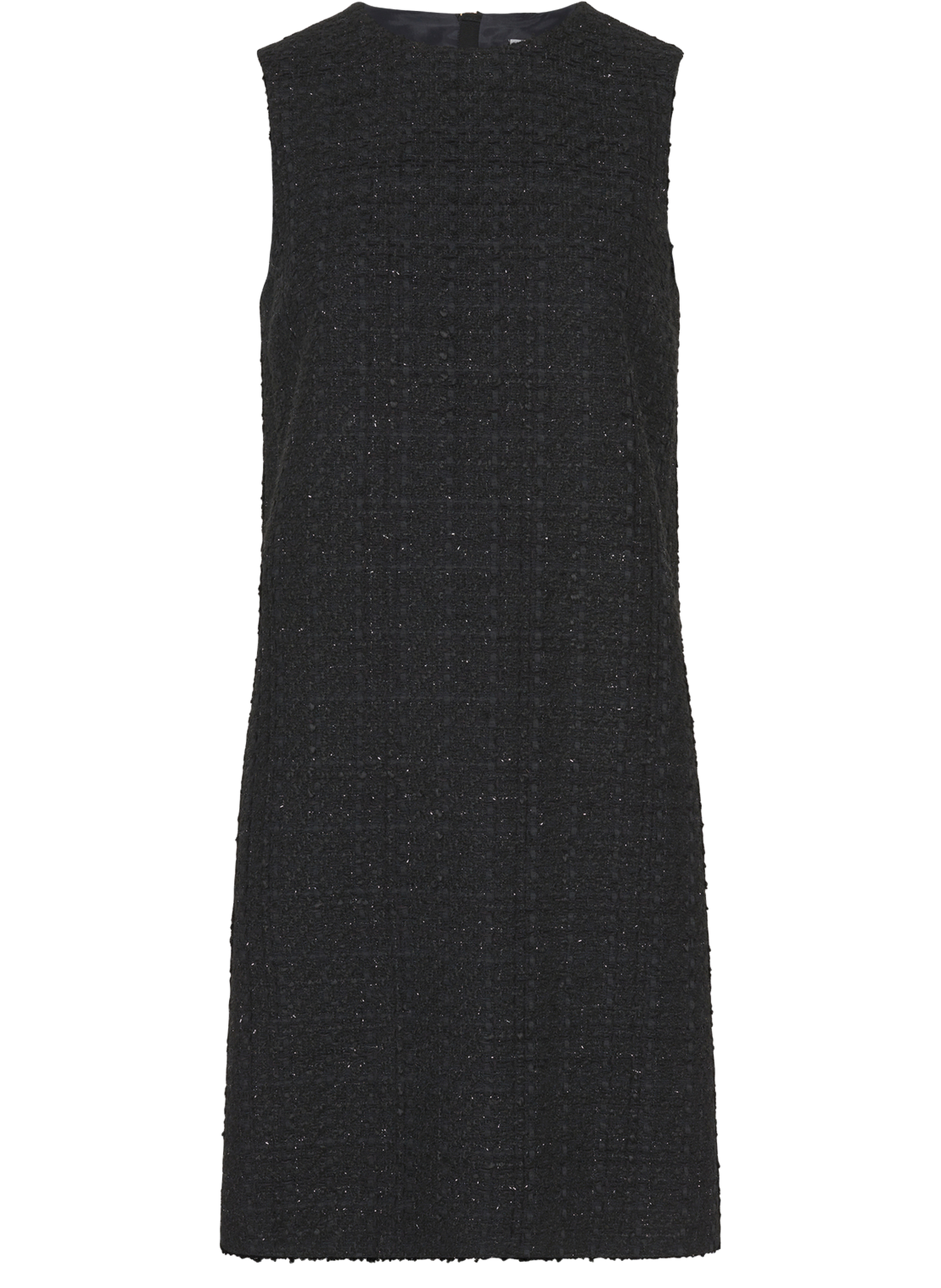 Robe sans manche en tweed et lurex - lila GERARD DAREL Noir
