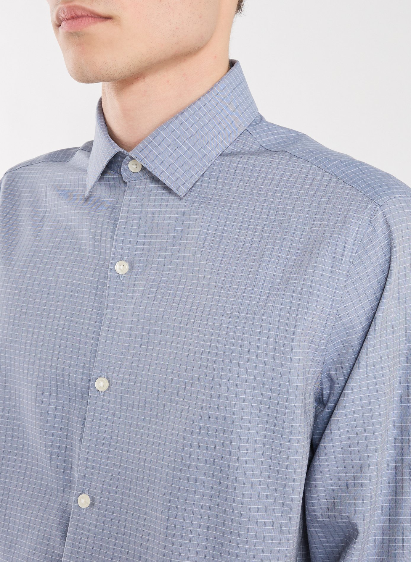 Chemise slim CALVIN KLEIN Bleu